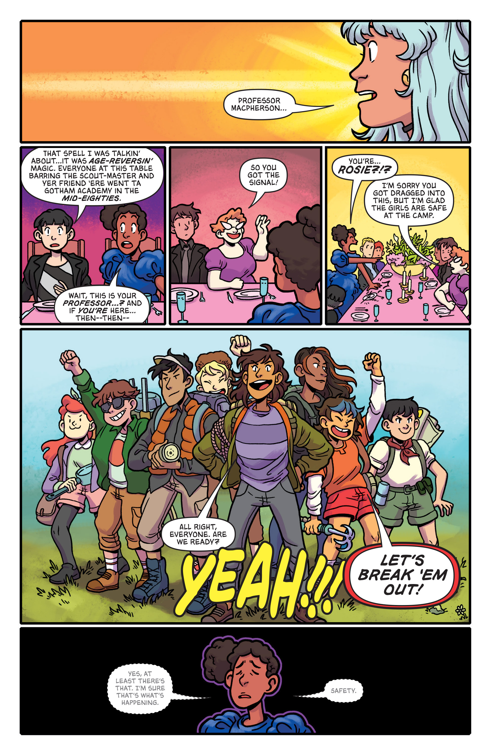 Read online Lumberjanes/Gotham Academy comic -  Issue #2 - 22