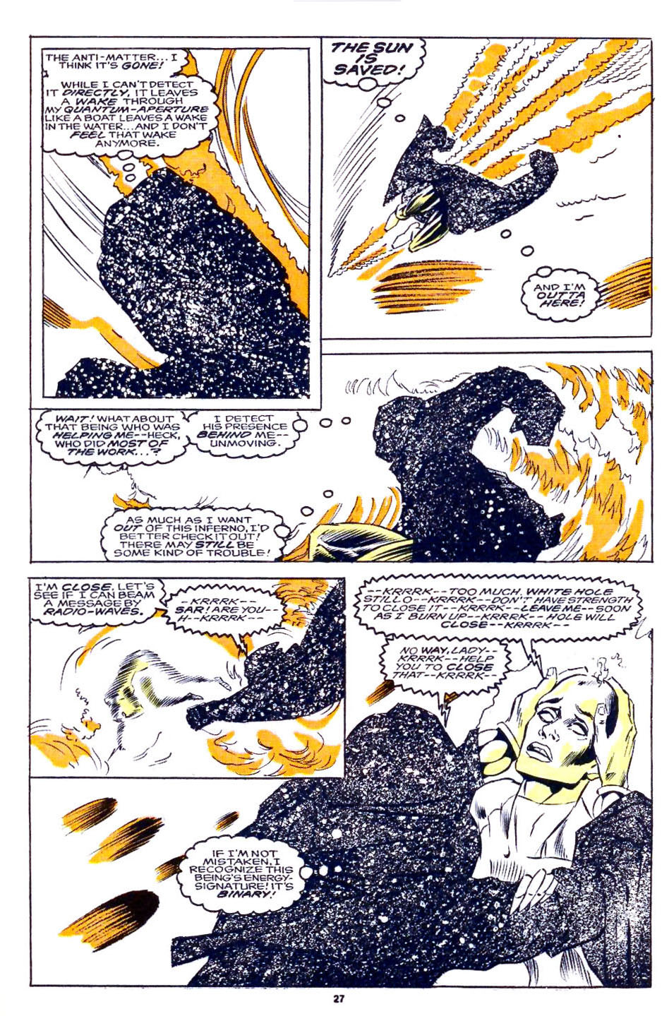 Read online Quasar comic -  Issue #34 - 20