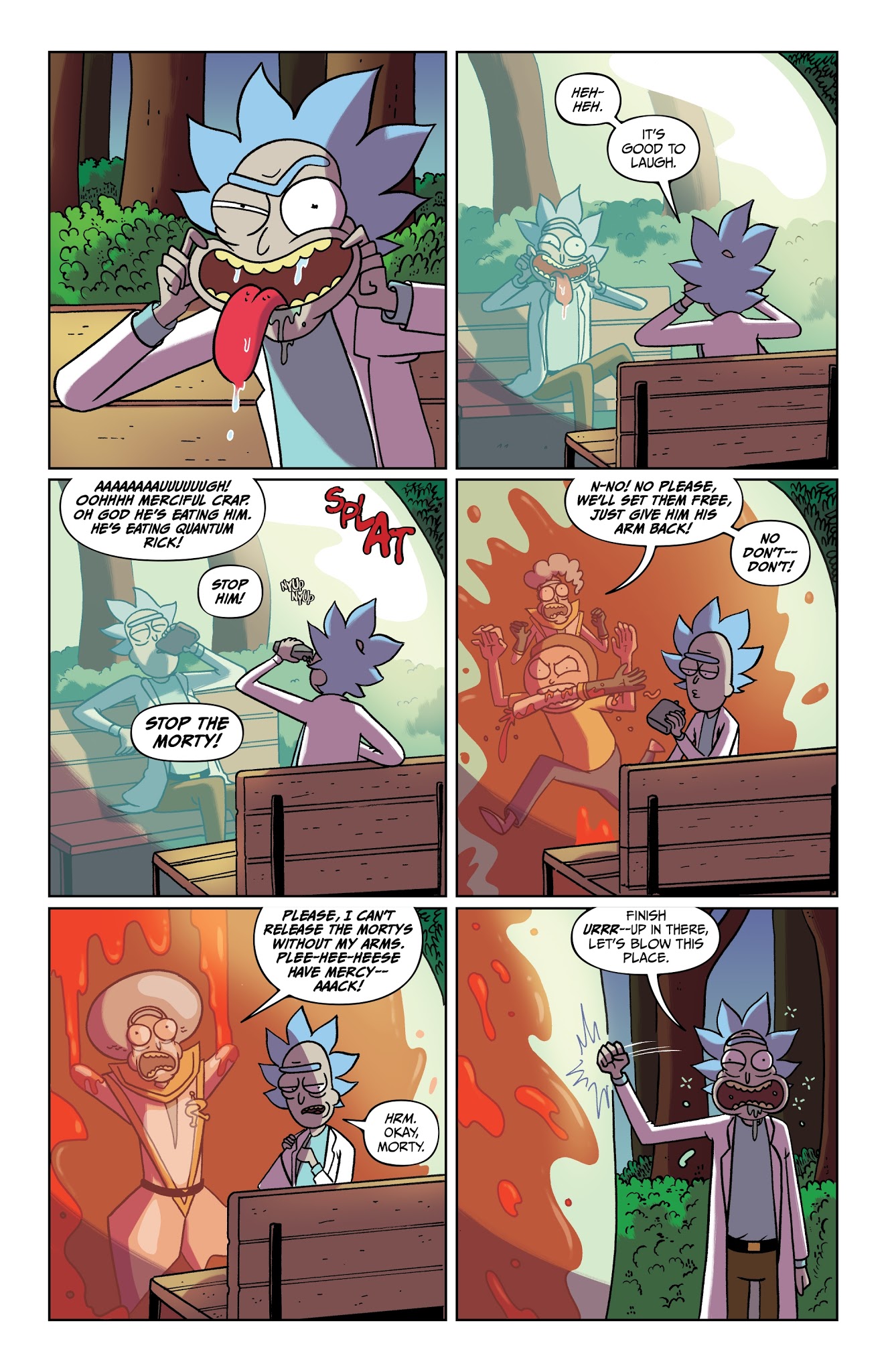 Read online Rick and Morty: Pocket Like You Stole It comic -  Issue #5 - 21