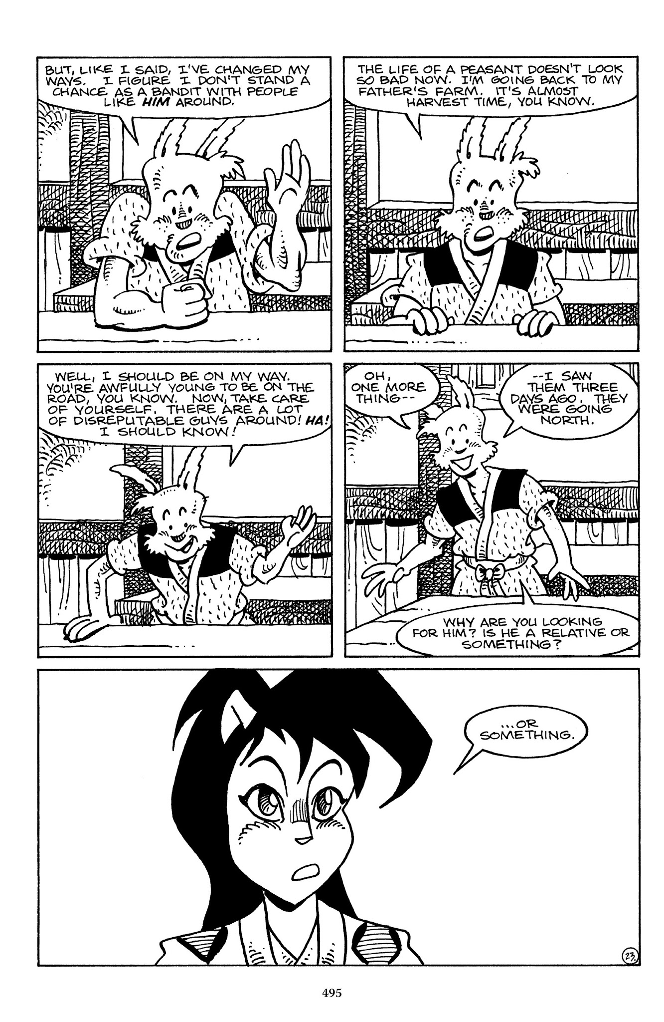 Read online The Usagi Yojimbo Saga comic -  Issue # TPB 3 - 490
