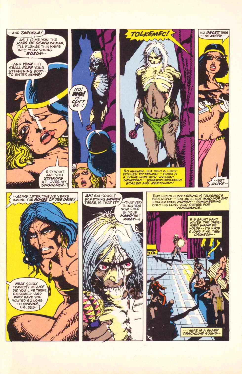 Read online Robert E. Howard's Conan the Barbarian comic -  Issue # Full - 55