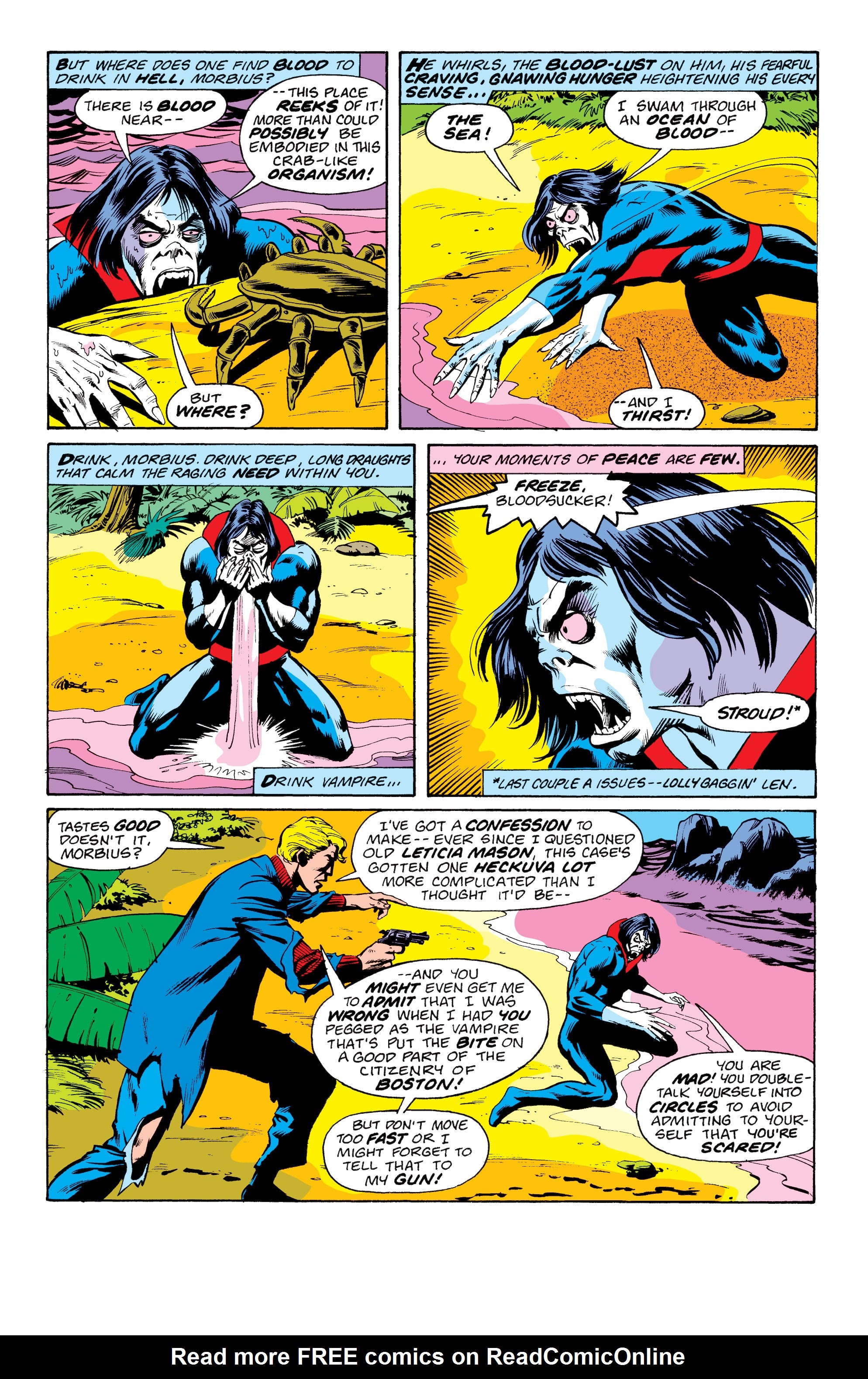 Read online Morbius Epic Collection comic -  Issue # The End of A Living Vampire (Part 1) - 45
