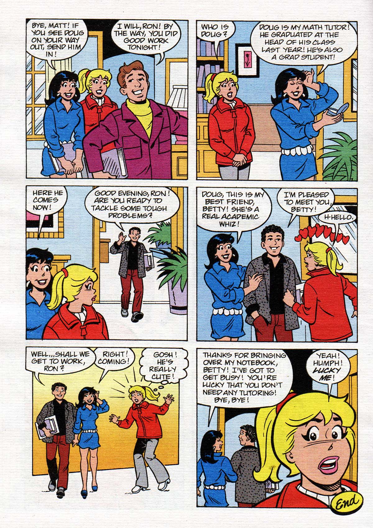 Read online Betty and Veronica Digest Magazine comic -  Issue #145 - 96