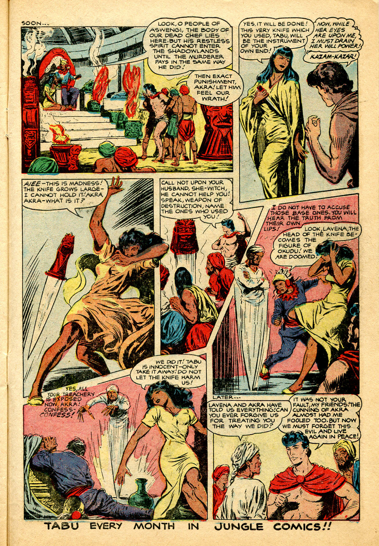 Read online Jungle Comics comic -  Issue #123 - 41