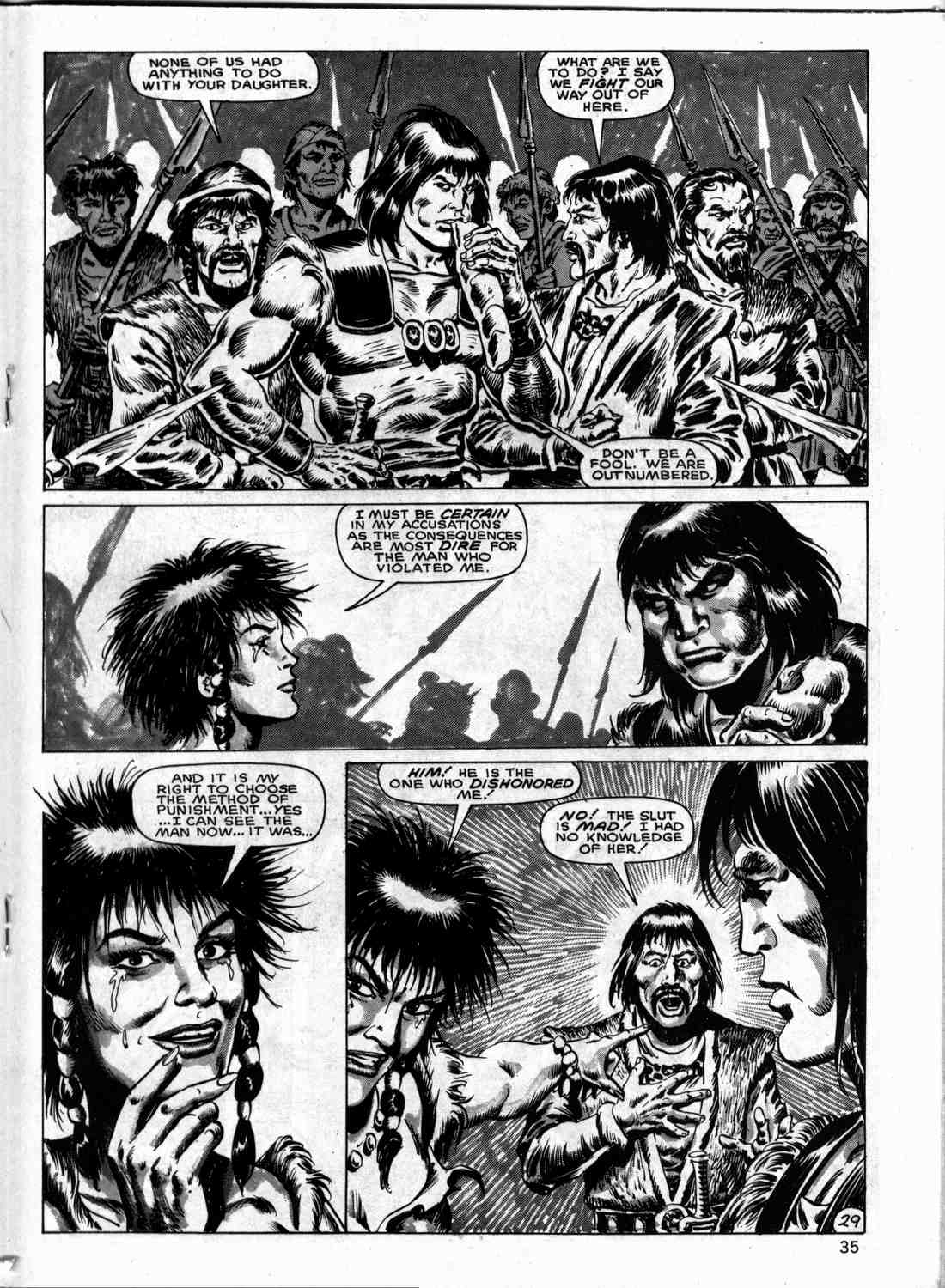 Read online The Savage Sword Of Conan comic -  Issue #133 - 34