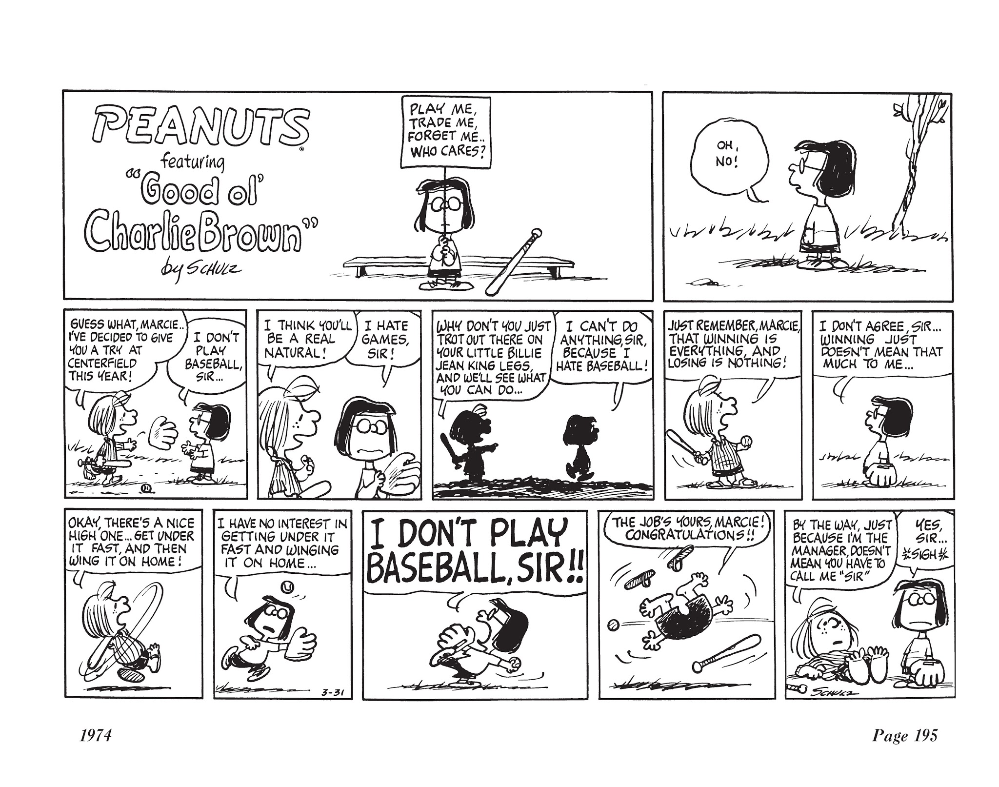 Read online The Complete Peanuts comic -  Issue # TPB 12 - 209