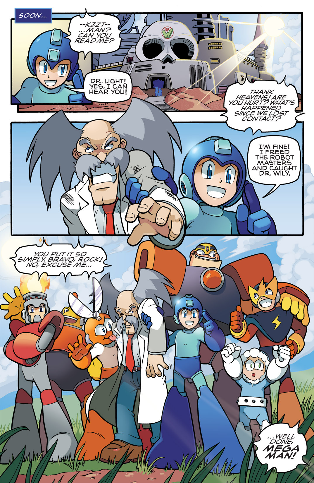 Read online Mega Man comic -  Issue # _TPB 1 - 105