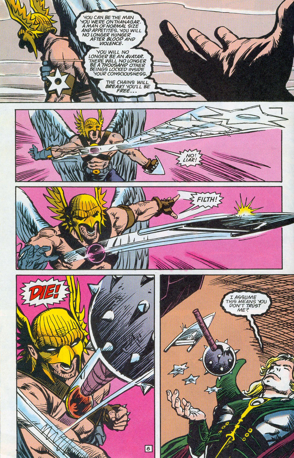 Hawkman (1993) Issue #27 #30 - English 10