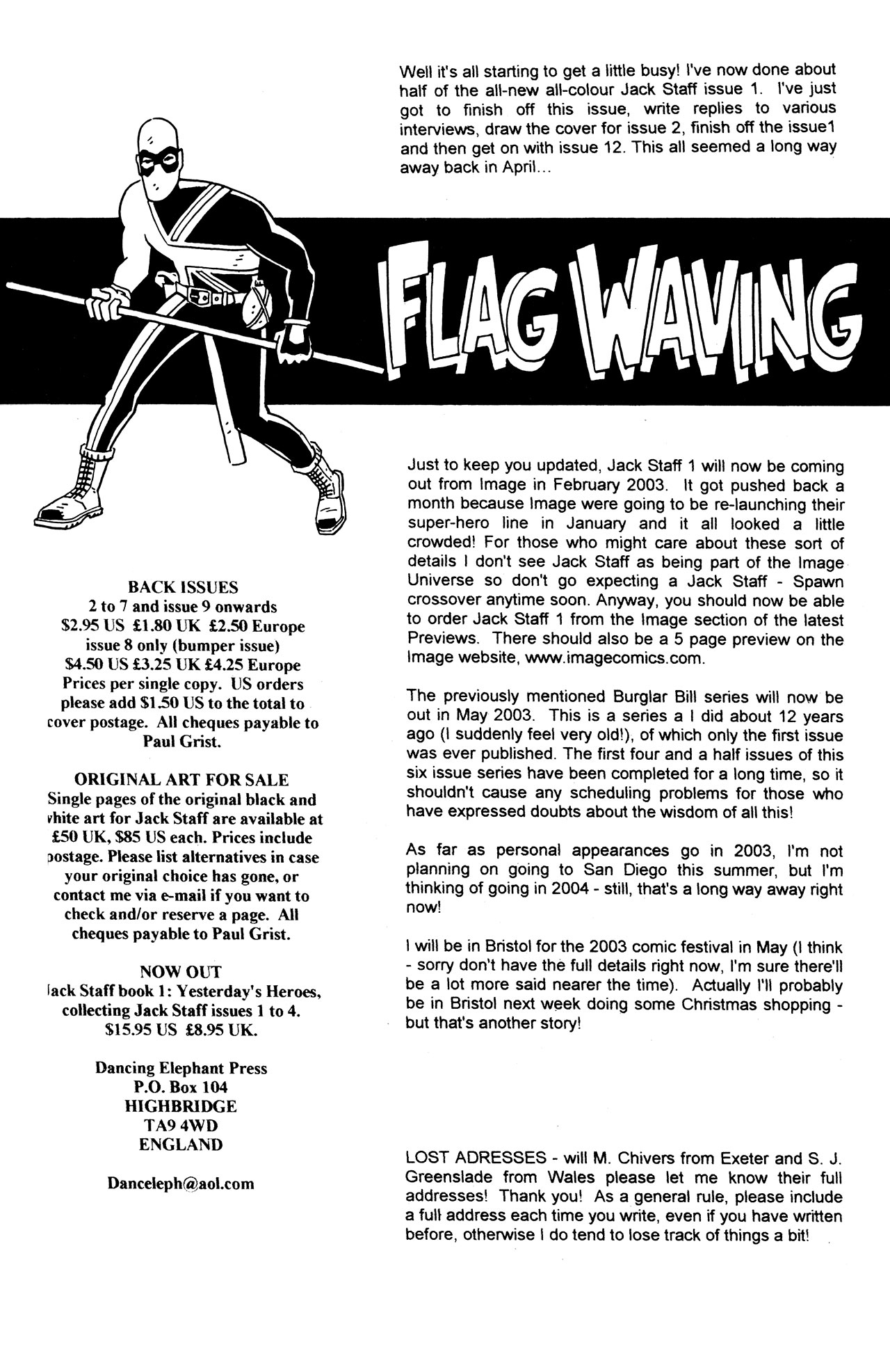 Read online Jack Staff comic -  Issue #11 - 2