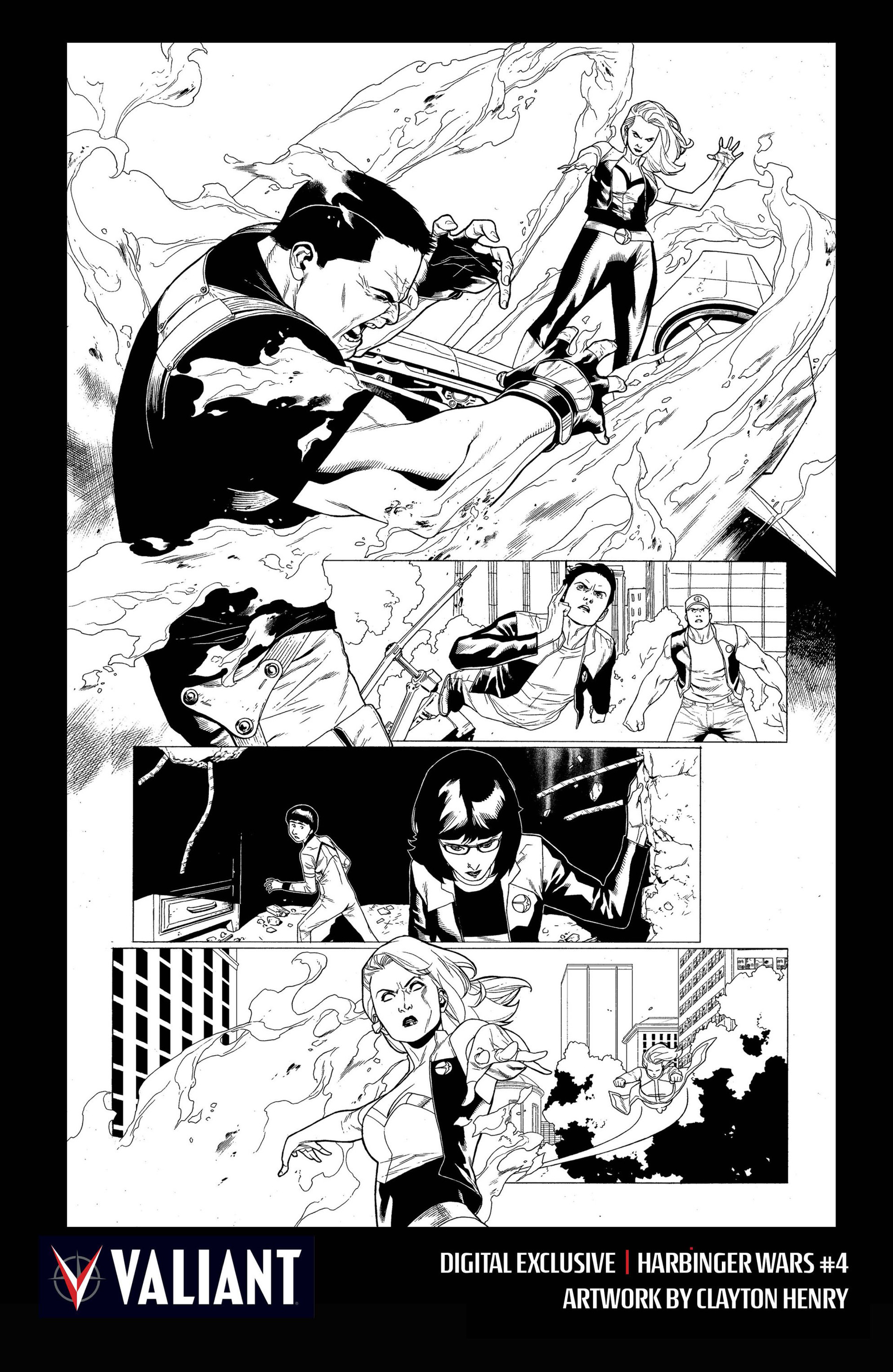 Read online Harbinger Wars comic -  Issue #4 - 32