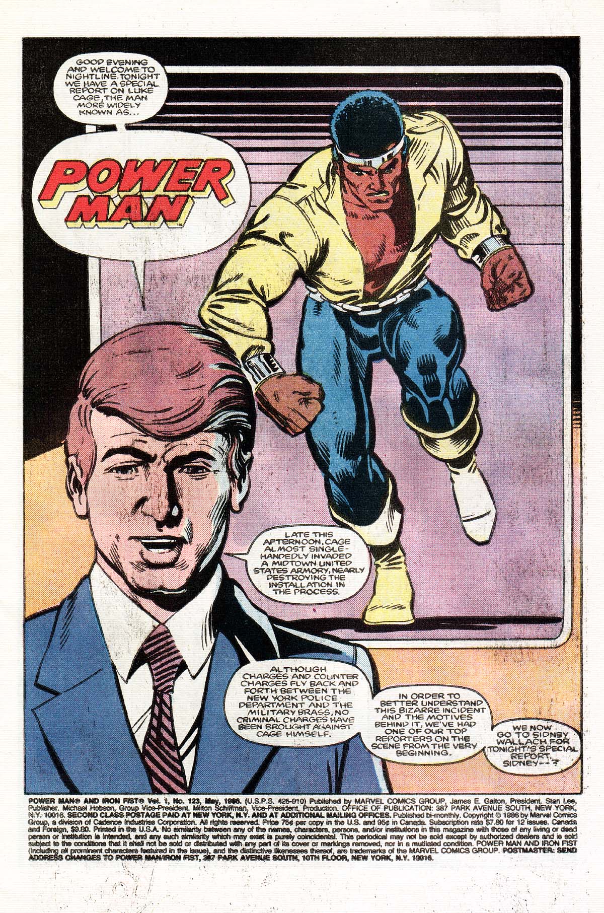 Read online Power Man and Iron Fist (1978) comic -  Issue #123 - 2