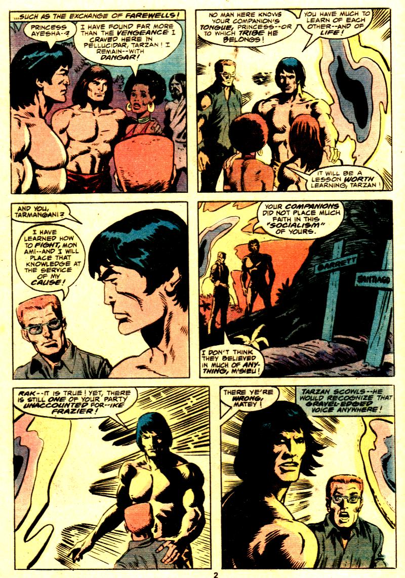 Read online Tarzan (1977) comic -  Issue #24 - 3