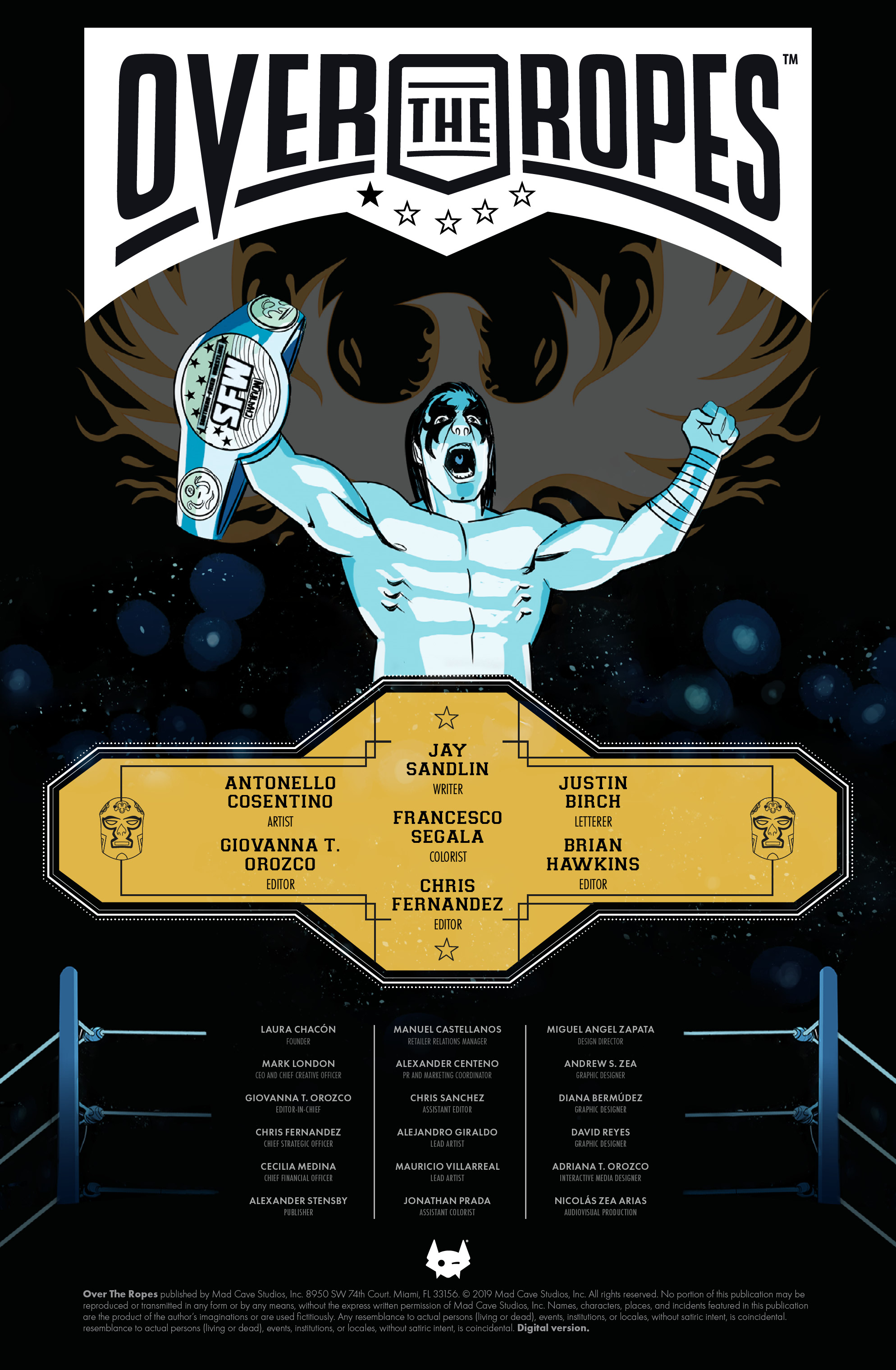 Read online Over the Ropes comic -  Issue #1 - 2