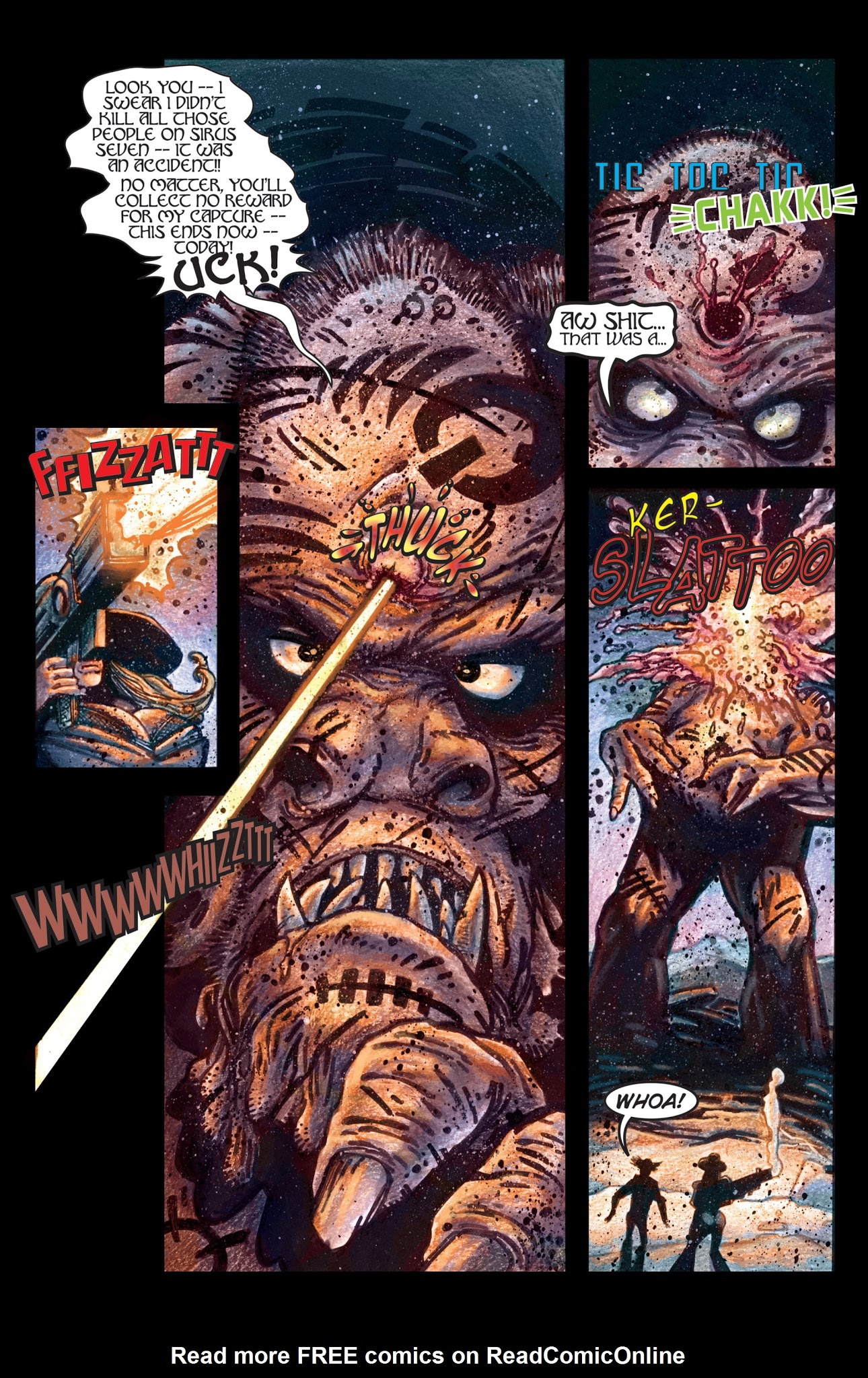 Read online Fistful of Blood comic -  Issue #4 - 23