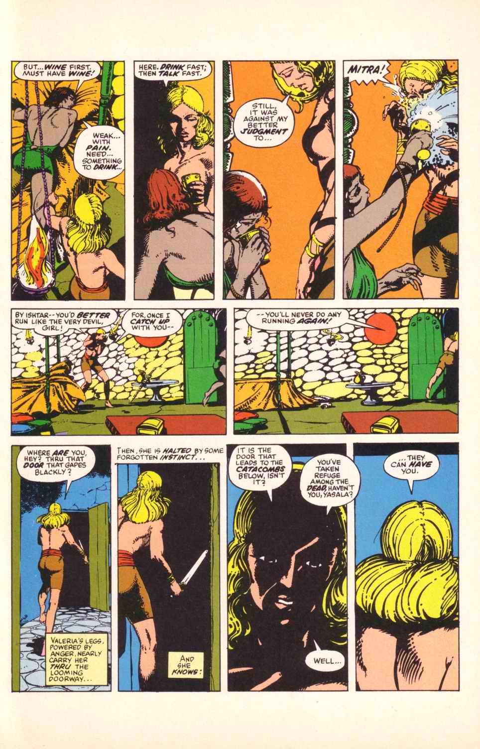 Read online Robert E. Howard's Conan the Barbarian comic -  Issue # Full - 37