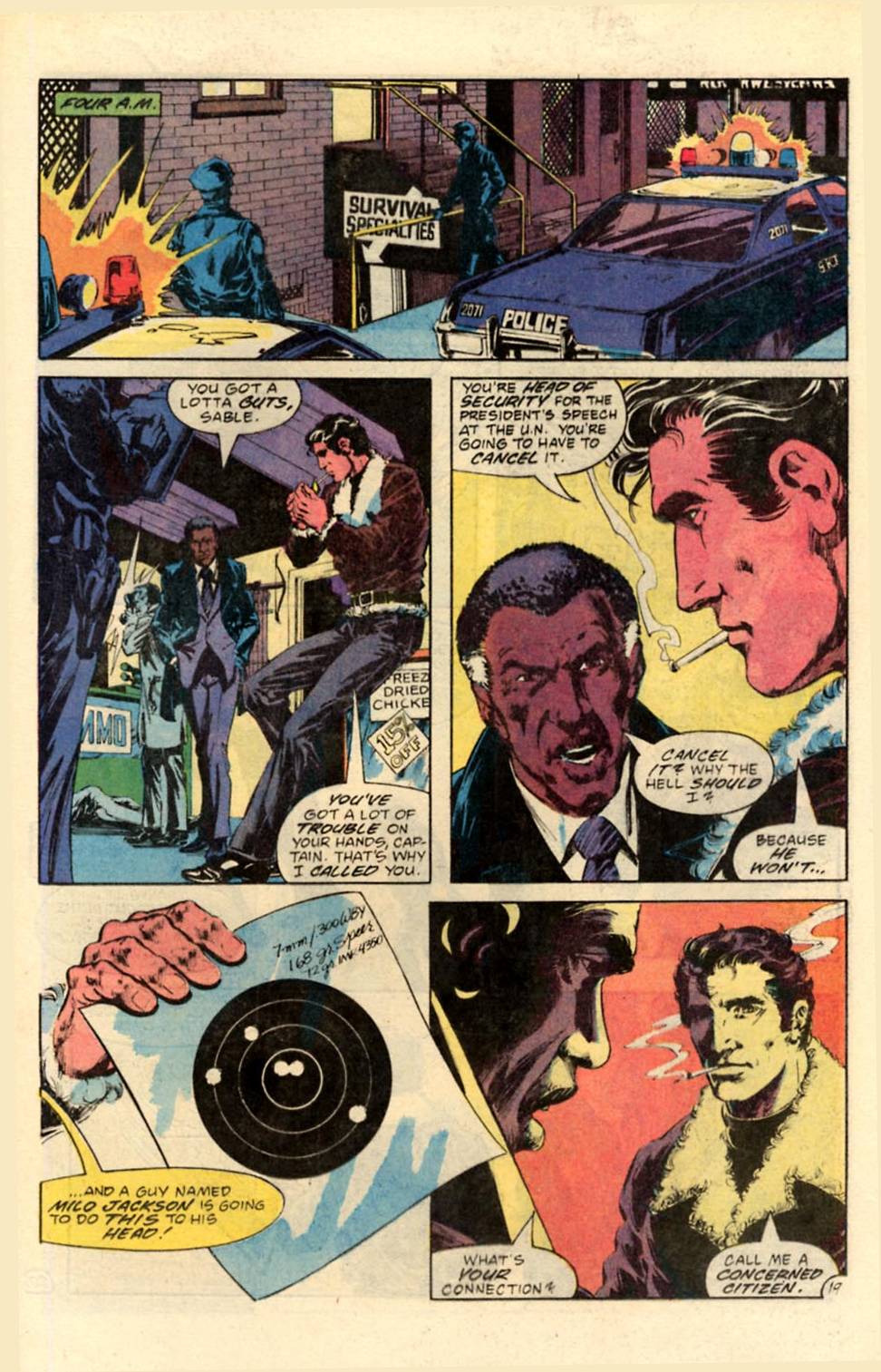 Read online Jon Sable, Freelance comic -  Issue #1 - 20