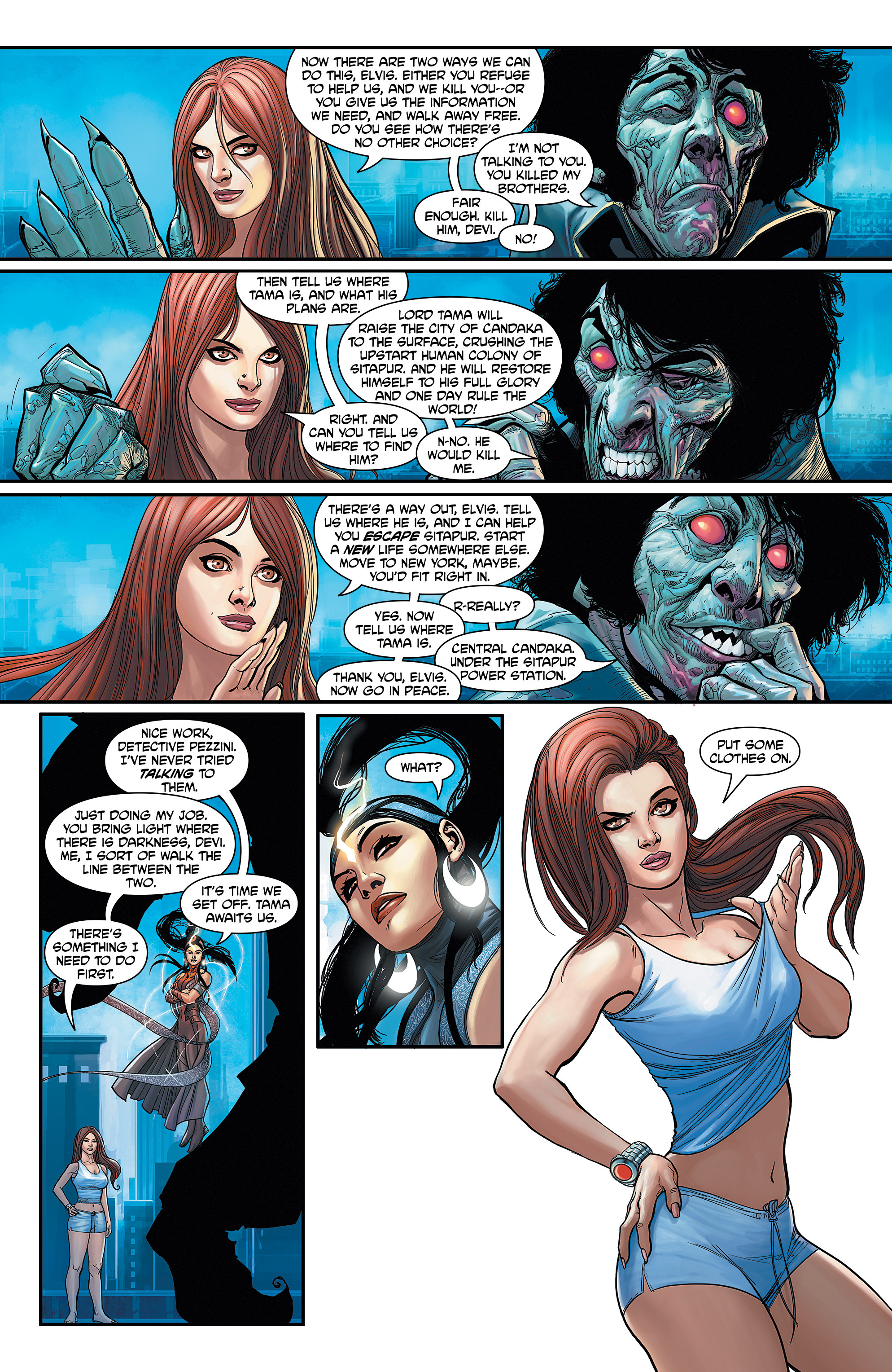 Read online Devi/Witchblade comic -  Issue # Full - 29