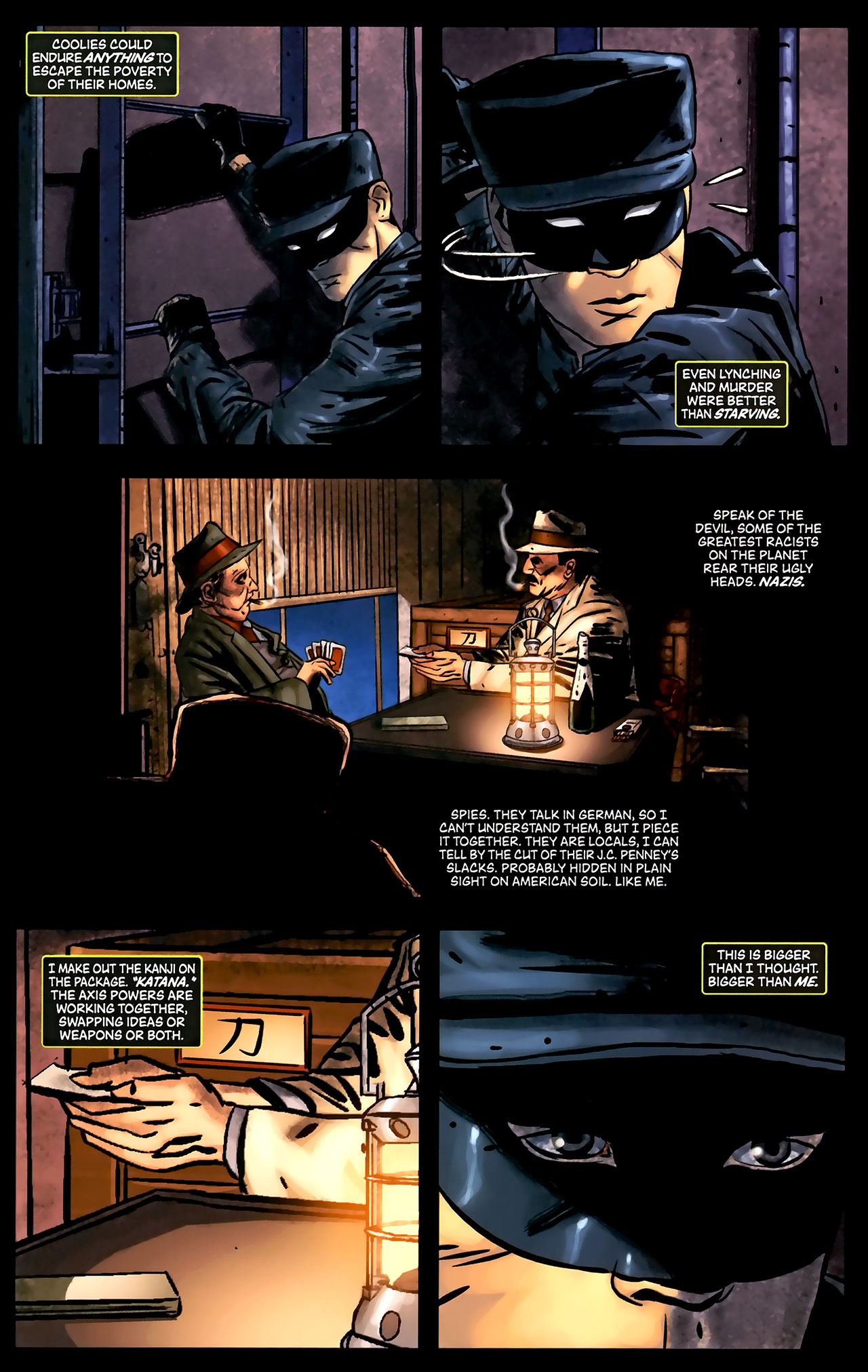 Read online Kato Origins comic -  Issue #3 - 17