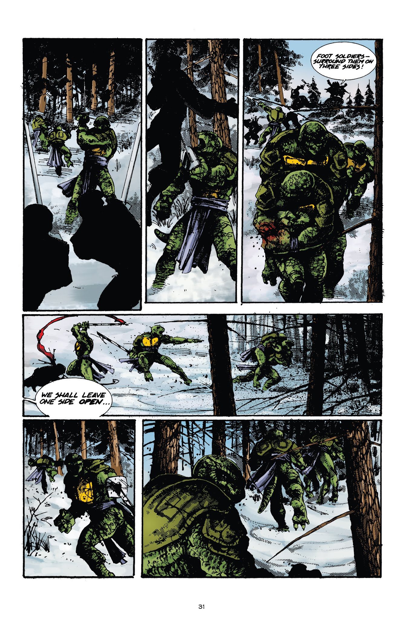 Read online Teenage Mutant Ninja Turtles Legends: Soul's Winter By Michael Zulli comic -  Issue # TPB - 28