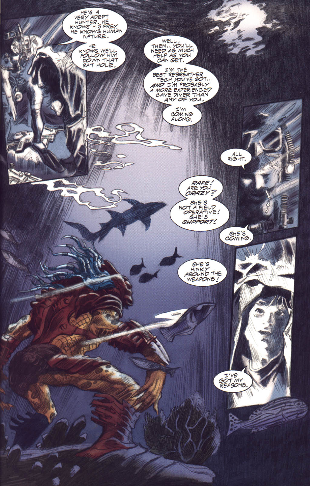 Read online Predator: Hell & Hot Water comic -  Issue # TPB - 32