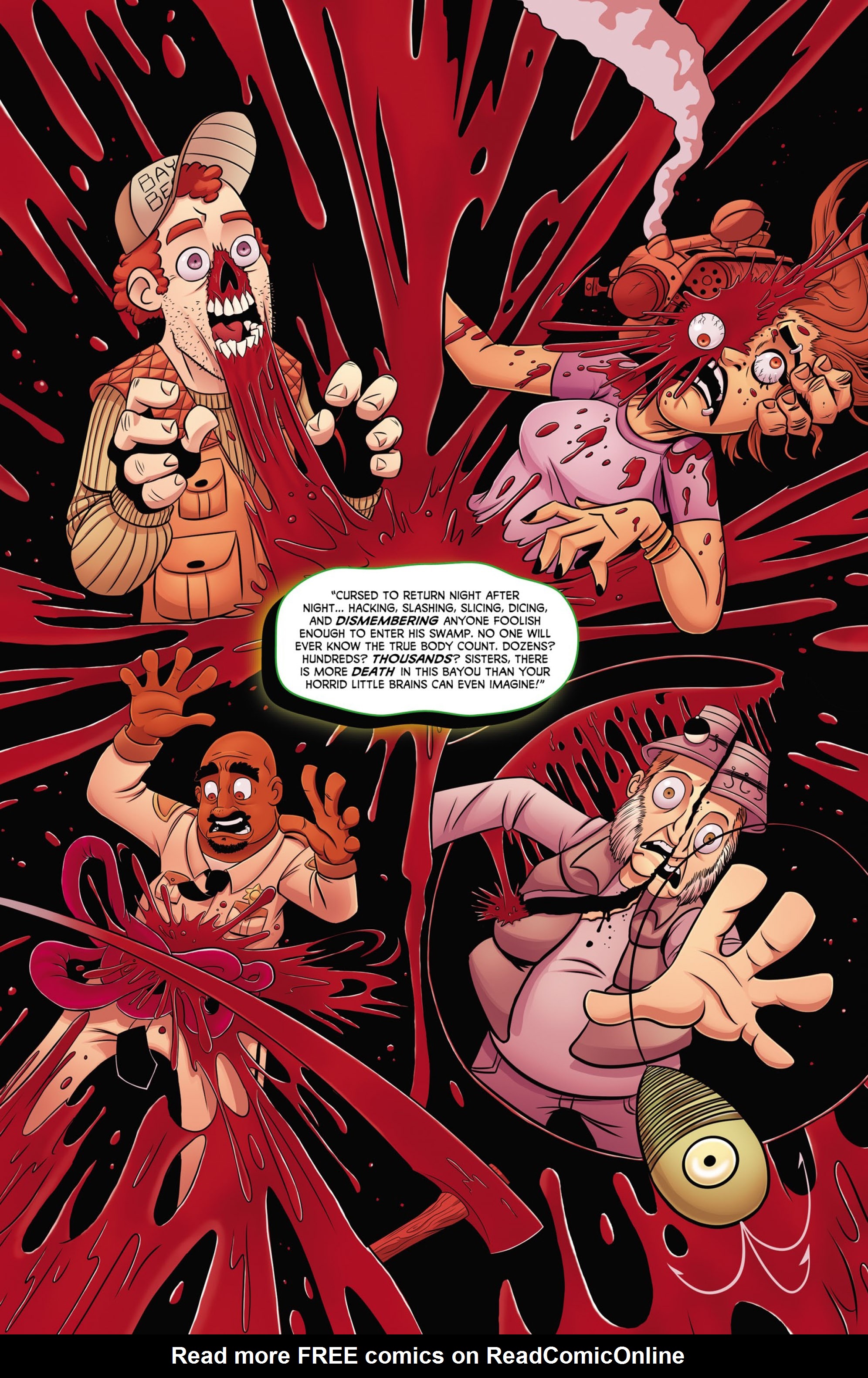 Read online Victor Crowley's Hatchet Halloween Tales comic -  Issue #2 - 26