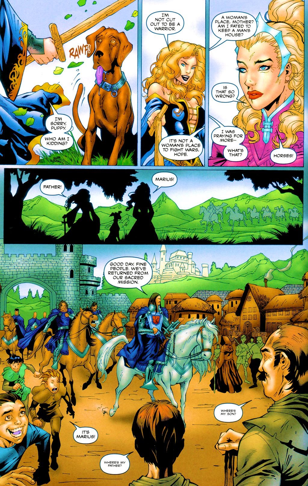 Read online Brian Pulido's Lady Death: Abandon All Hope comic -  Issue #1 - 12