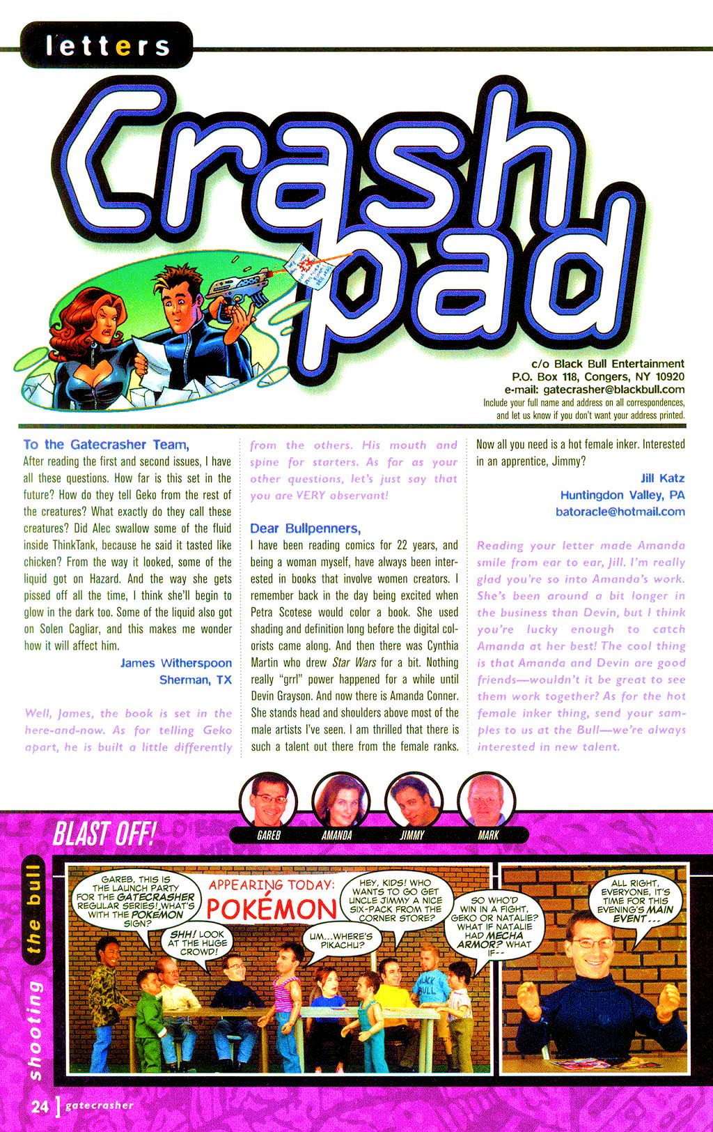Read online Gatecrasher comic -  Issue #1 - 27