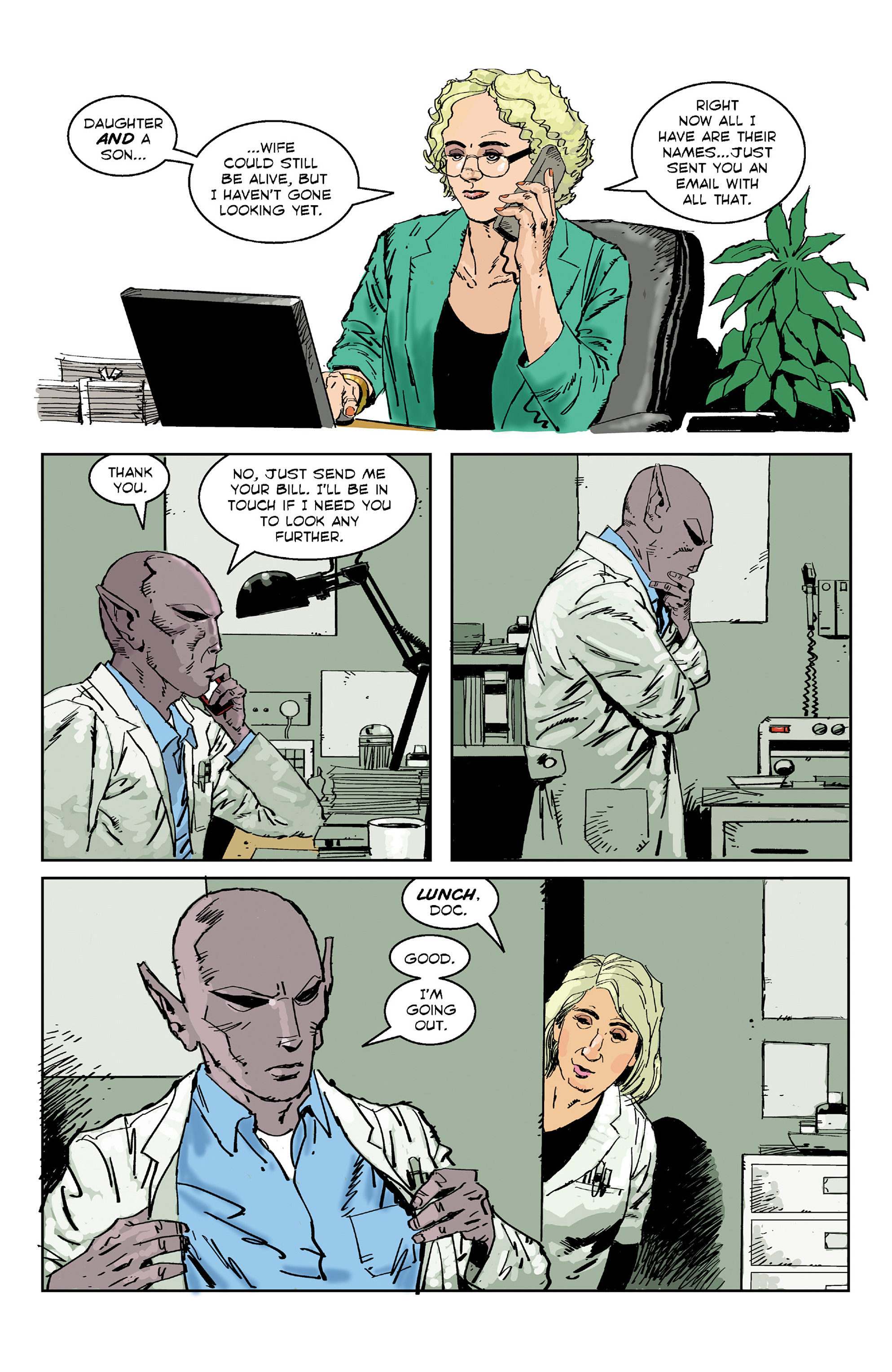Read online Resident Alien: The Man With No Name comic -  Issue #4 - 4