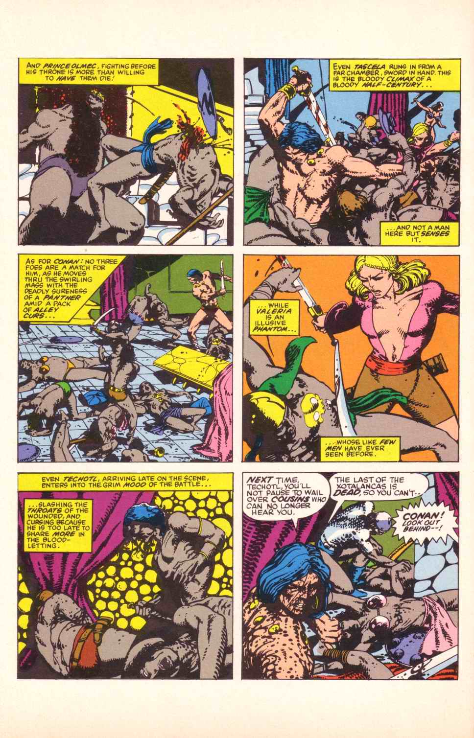 Read online Robert E. Howard's Conan the Barbarian comic -  Issue # Full - 40