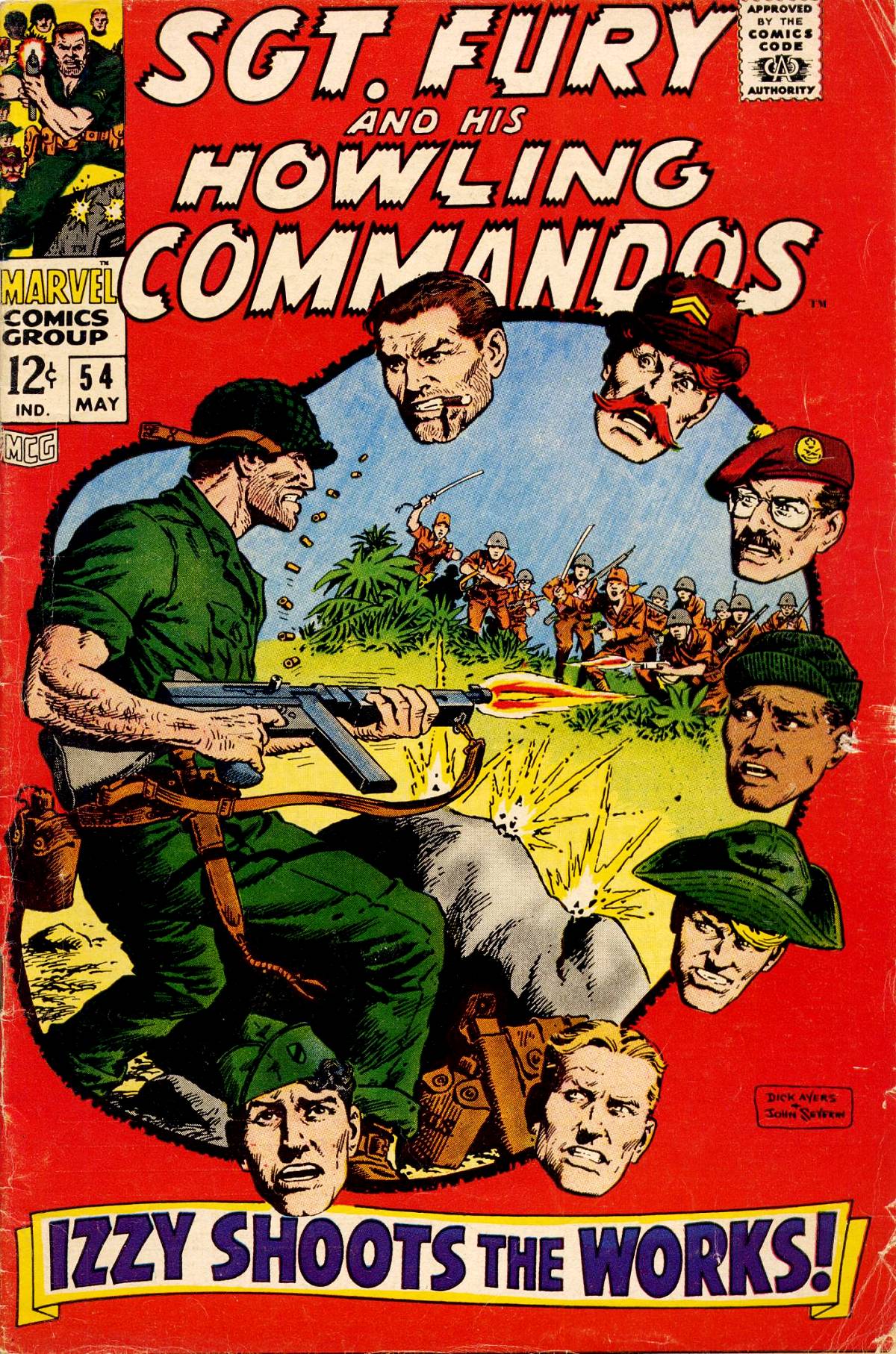 Read online Sgt. Fury comic -  Issue #54 - 1