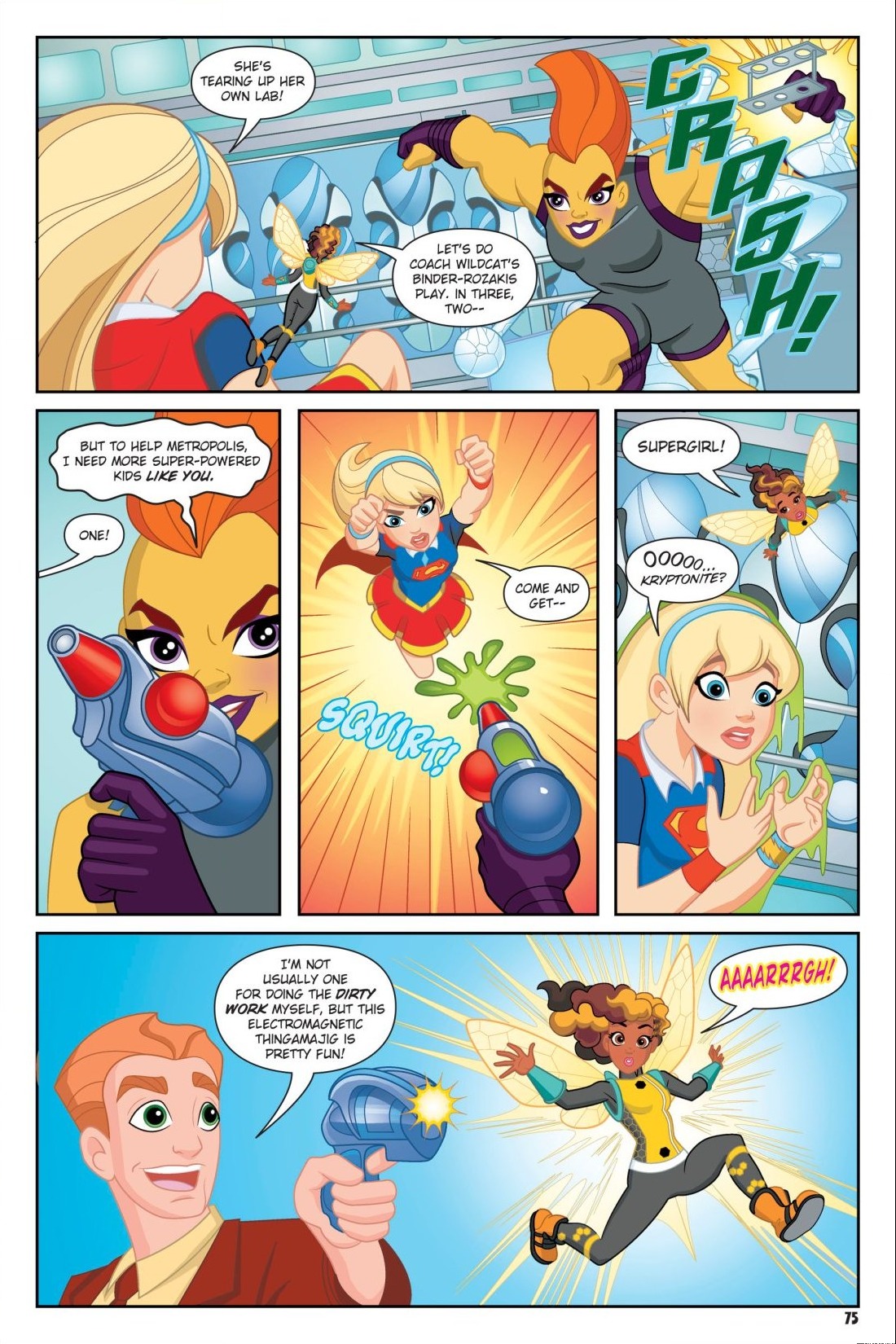 Read online DC Super Hero Girls: Date With Disaster comic -  Issue # TPB - 74