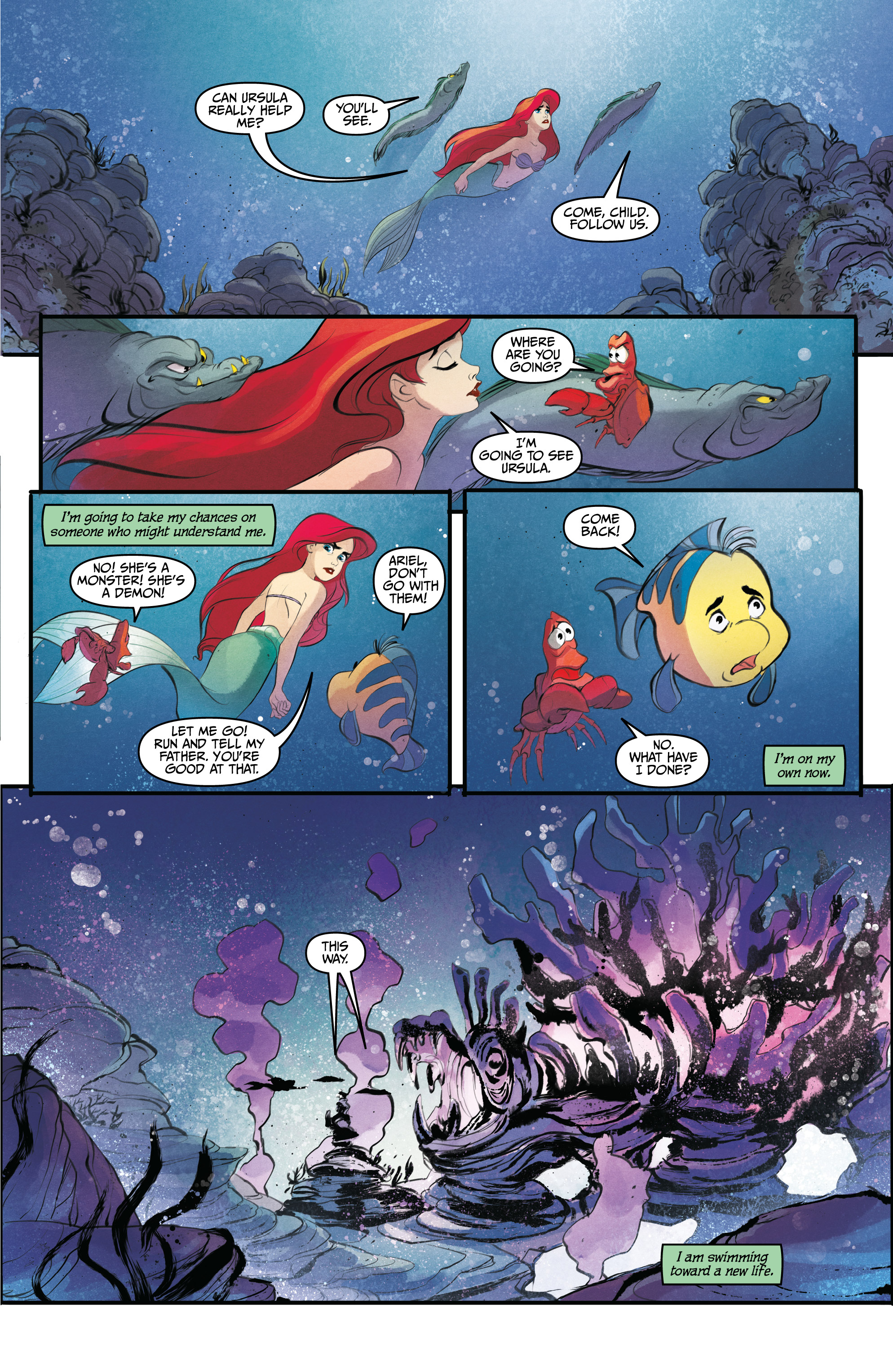 Read online Disney The Little Mermaid comic -  Issue #2 - 13