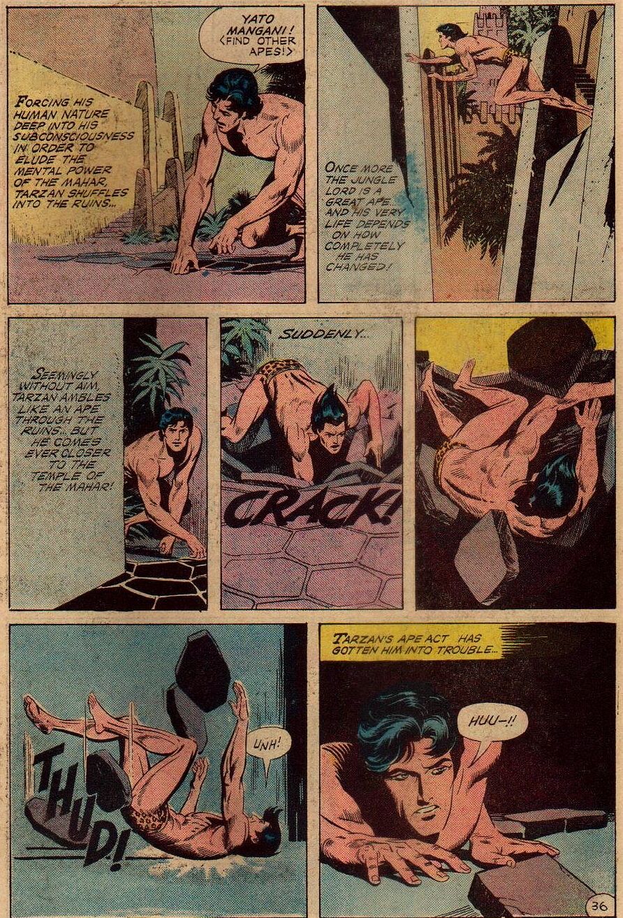 Read online Tarzan (1972) comic -  Issue #235 - 72
