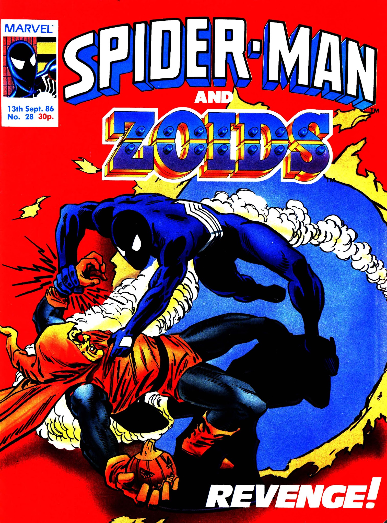 Read online Spider-Man and Zoids comic -  Issue #28 - 1