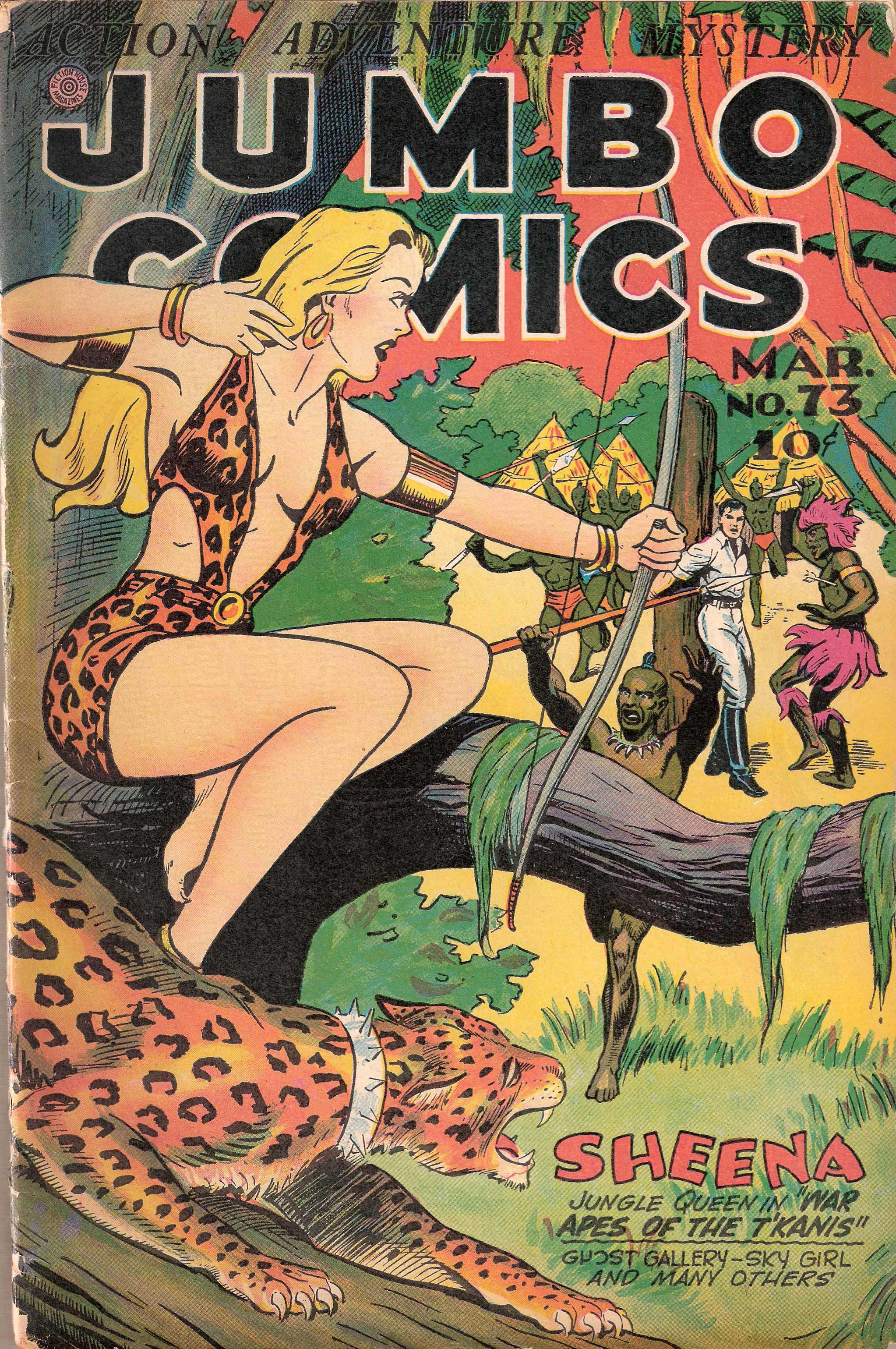 Read online Jumbo Comics comic -  Issue #73 - 1