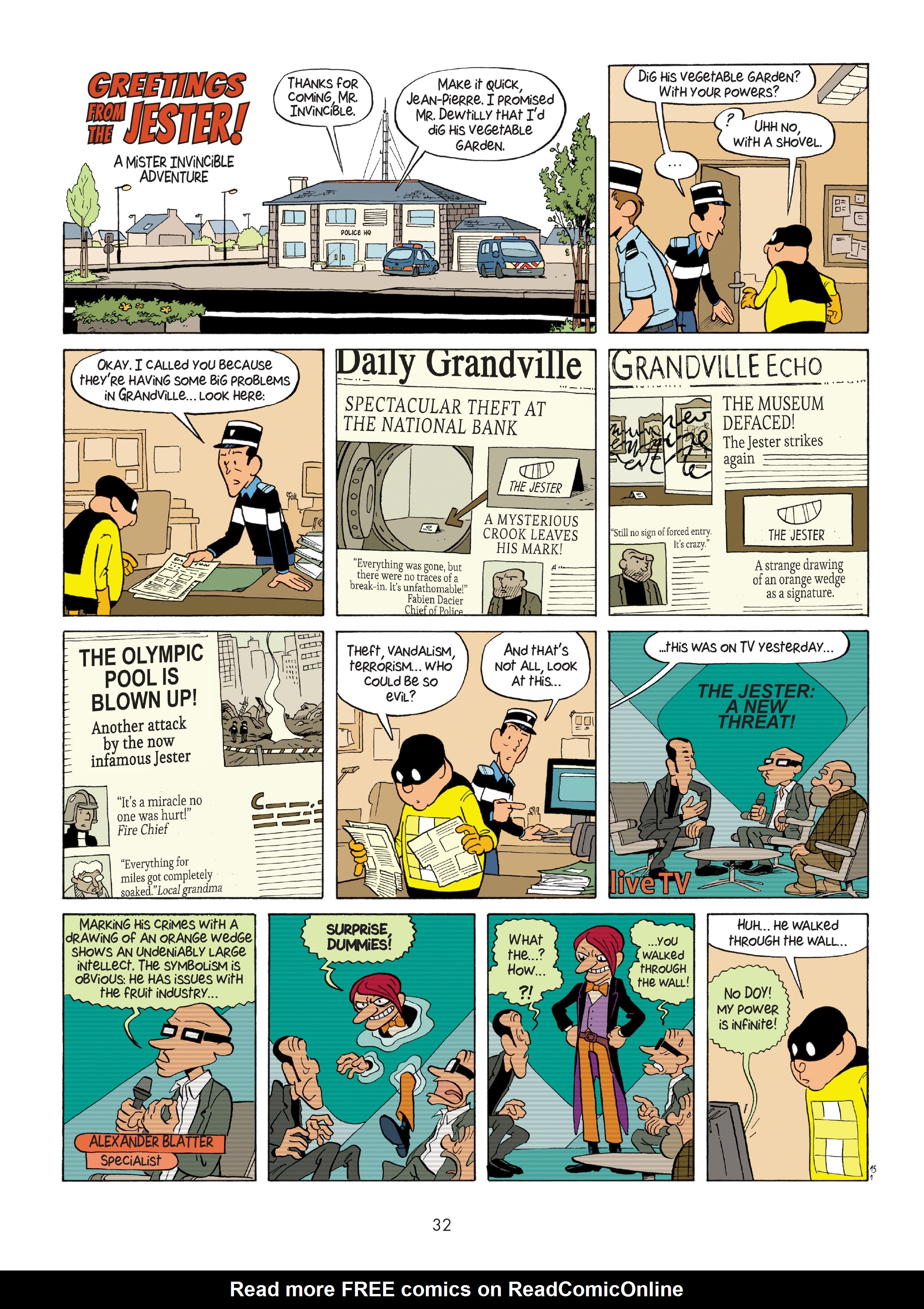 Read online Mister Invincible comic -  Issue #1 - 33