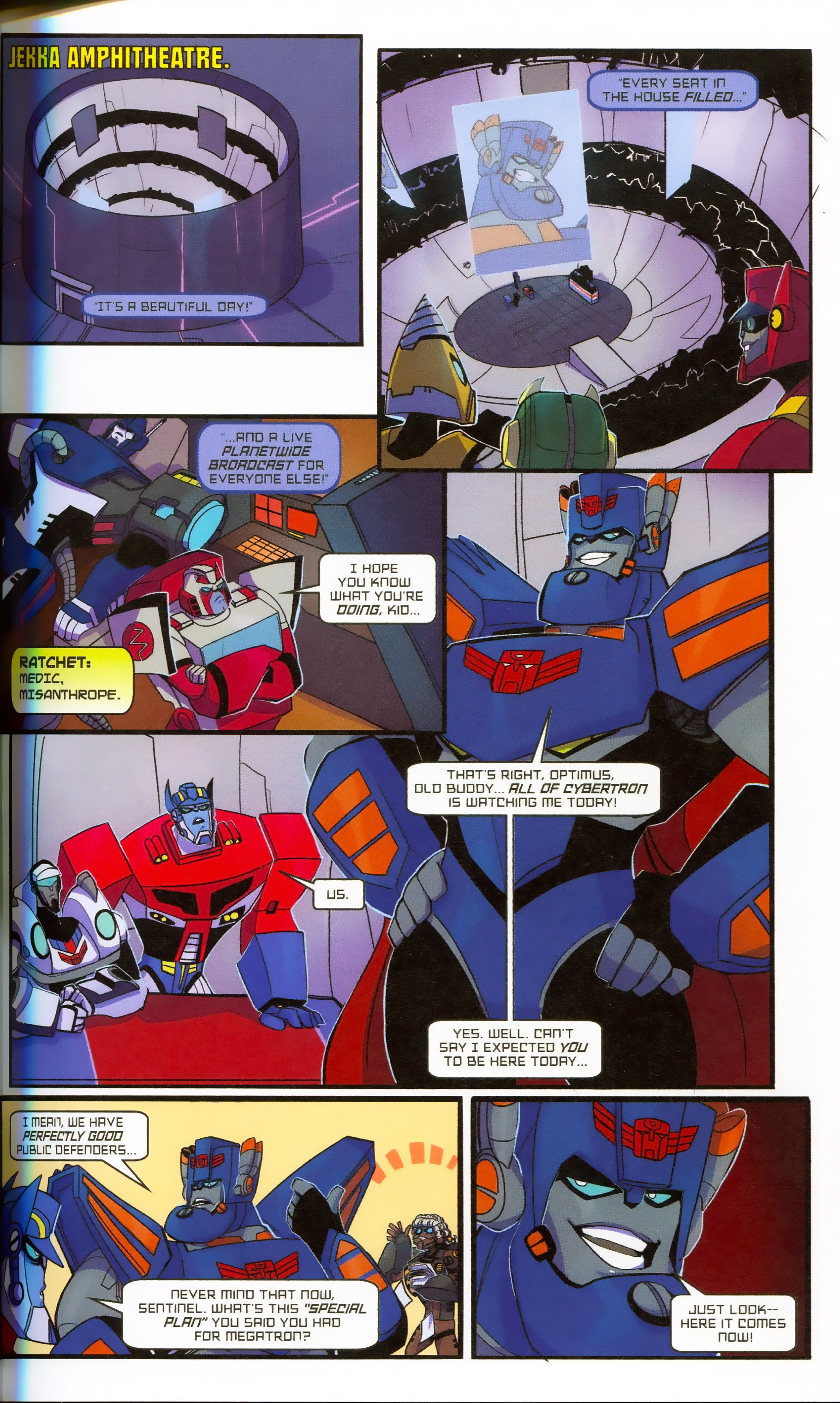 Read online Transformers Animated – Trial and Error comic -  Issue # Full - 23