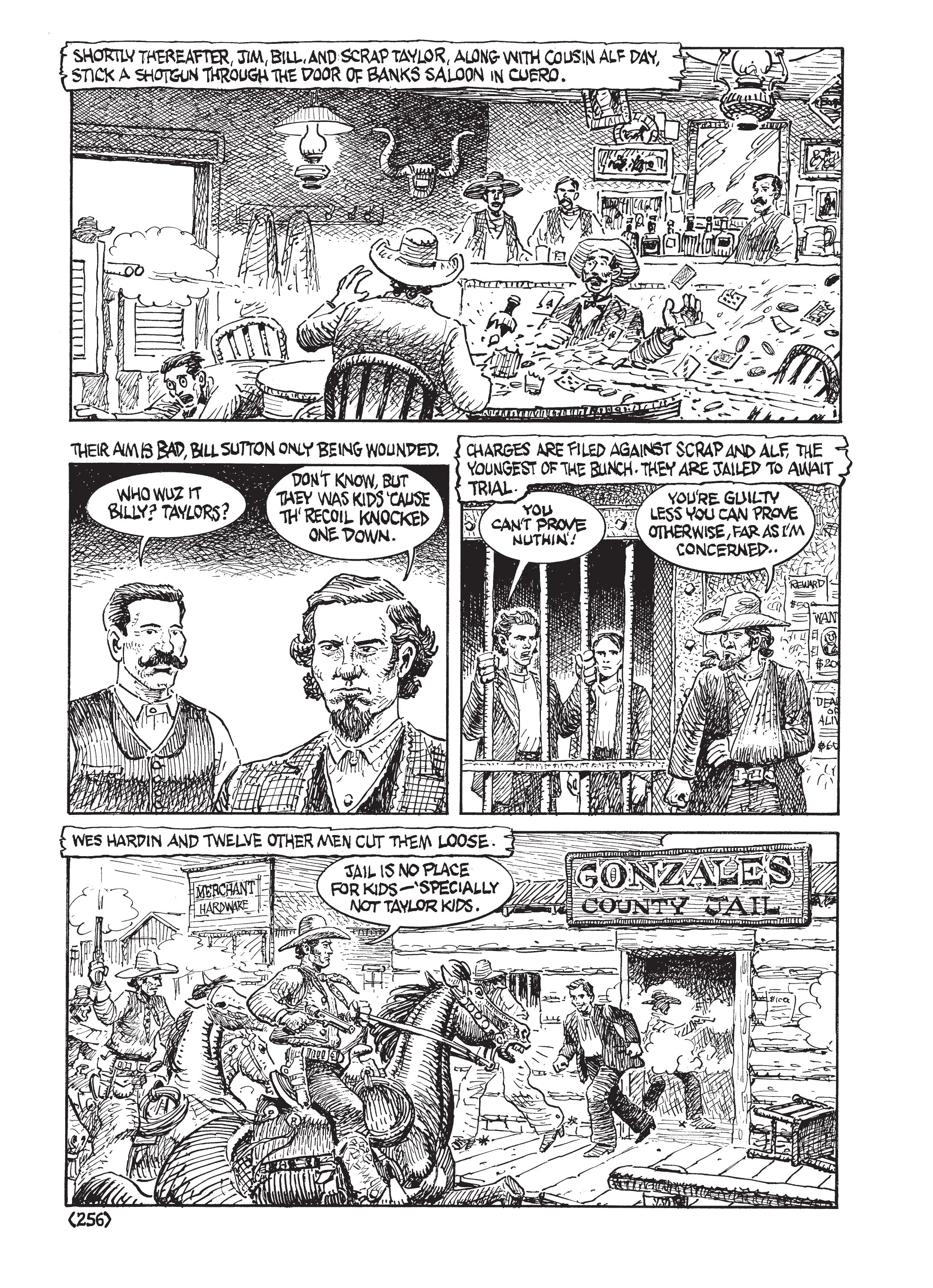 Read online Jack Jackson's American History: Los Tejanos and Lost Cause comic -  Issue # TPB (Part 3) - 54
