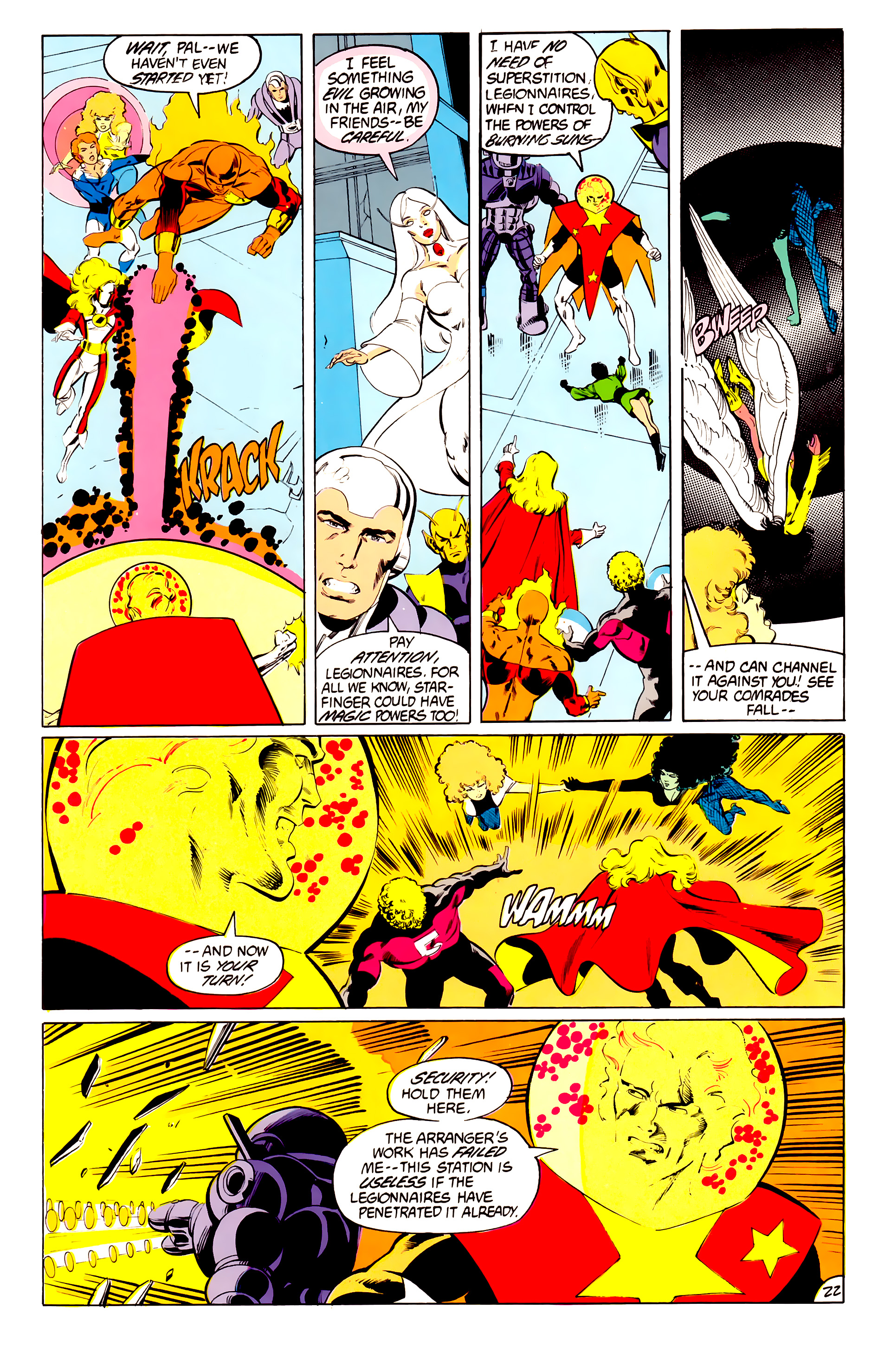 Read online Legion of Super-Heroes (1984) comic -  Issue #41 - 23