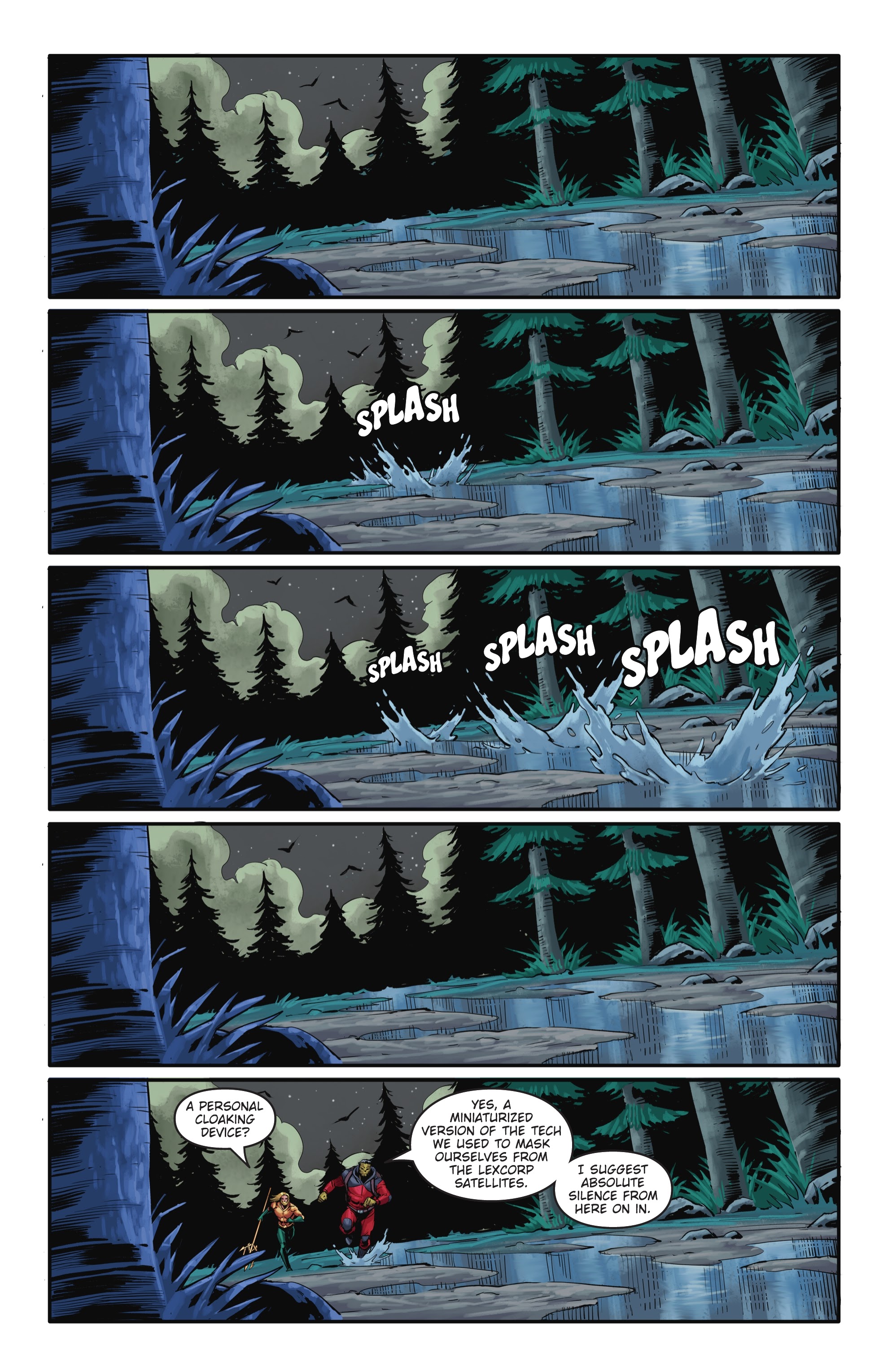 Read online Aquaman/Green Arrow - Deep Target comic -  Issue #6 - 6
