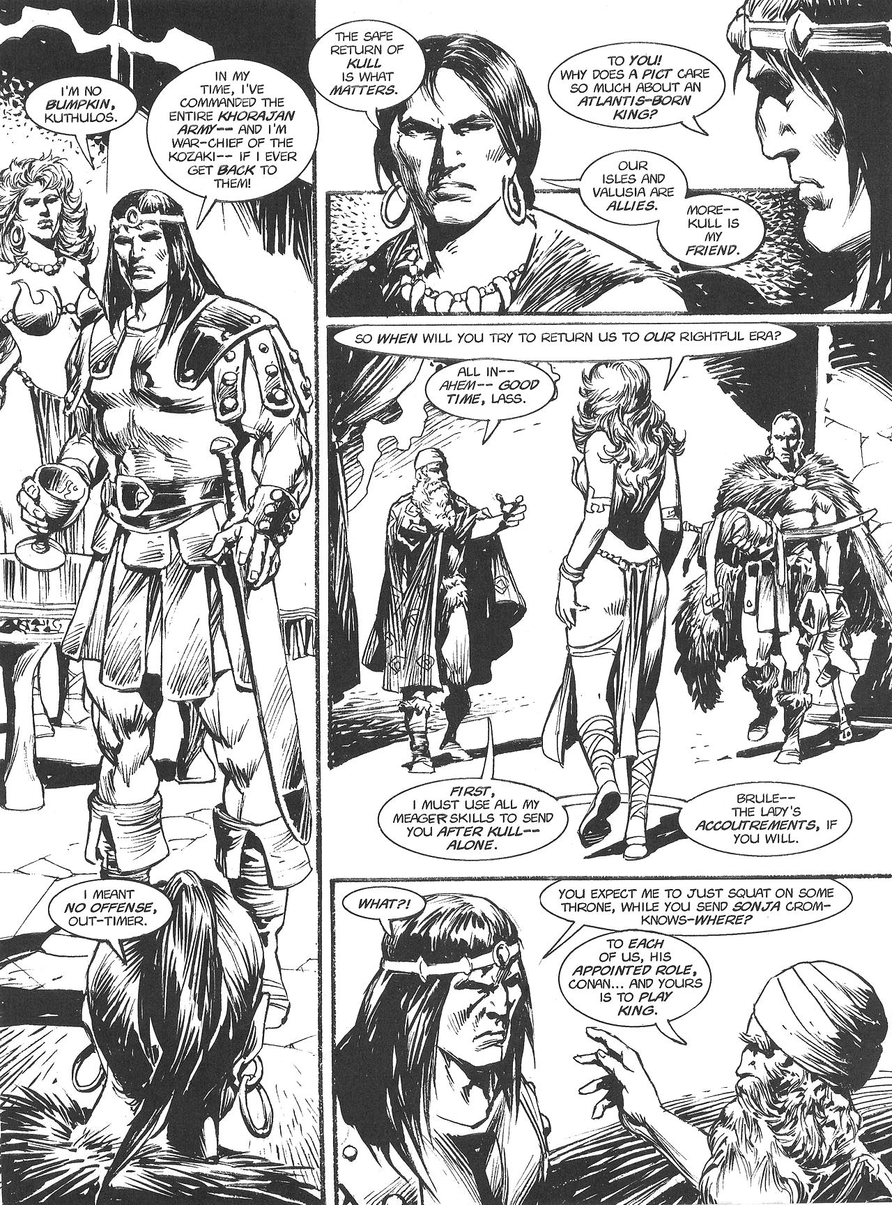 Read online The Savage Sword Of Conan comic -  Issue #226 - 27