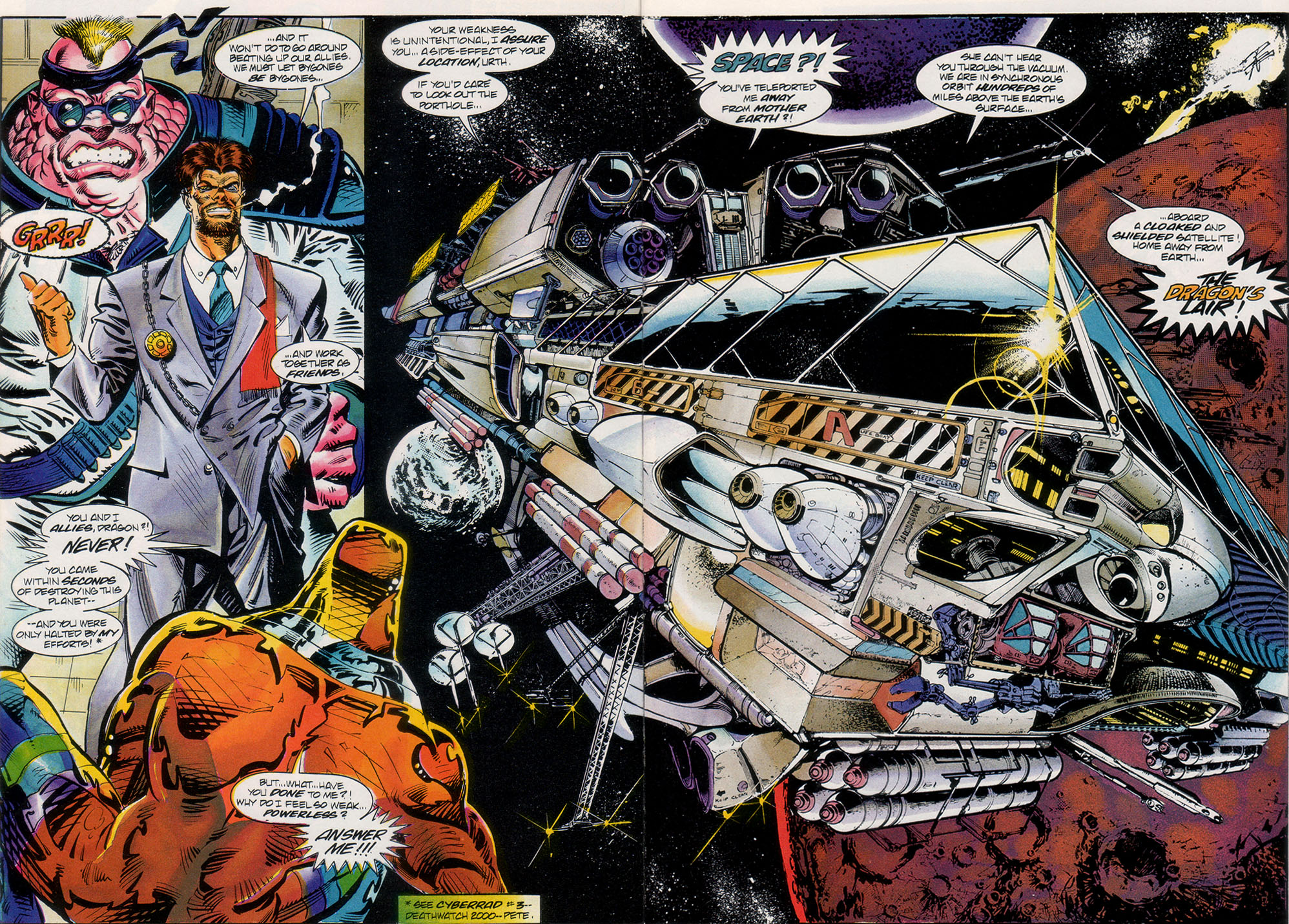 Read online Earth 4 comic -  Issue #3 - 4