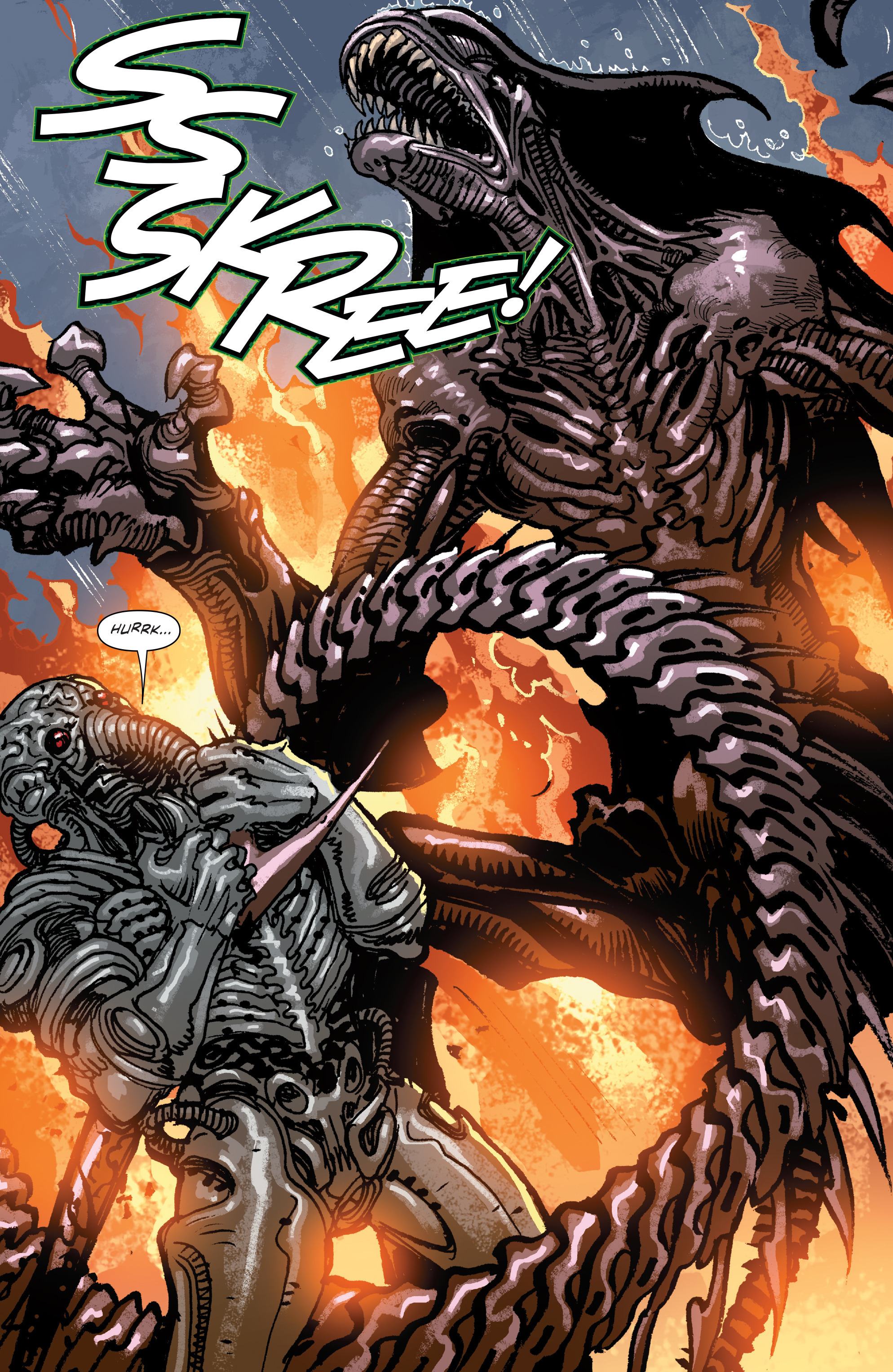 Read online Aliens: Life And Death comic -  Issue #4 - 22