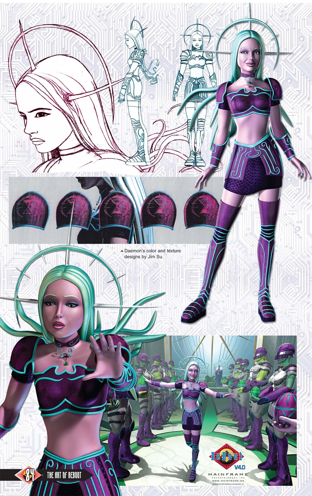 Read online The Art of Reboot comic -  Issue # TPB - 83