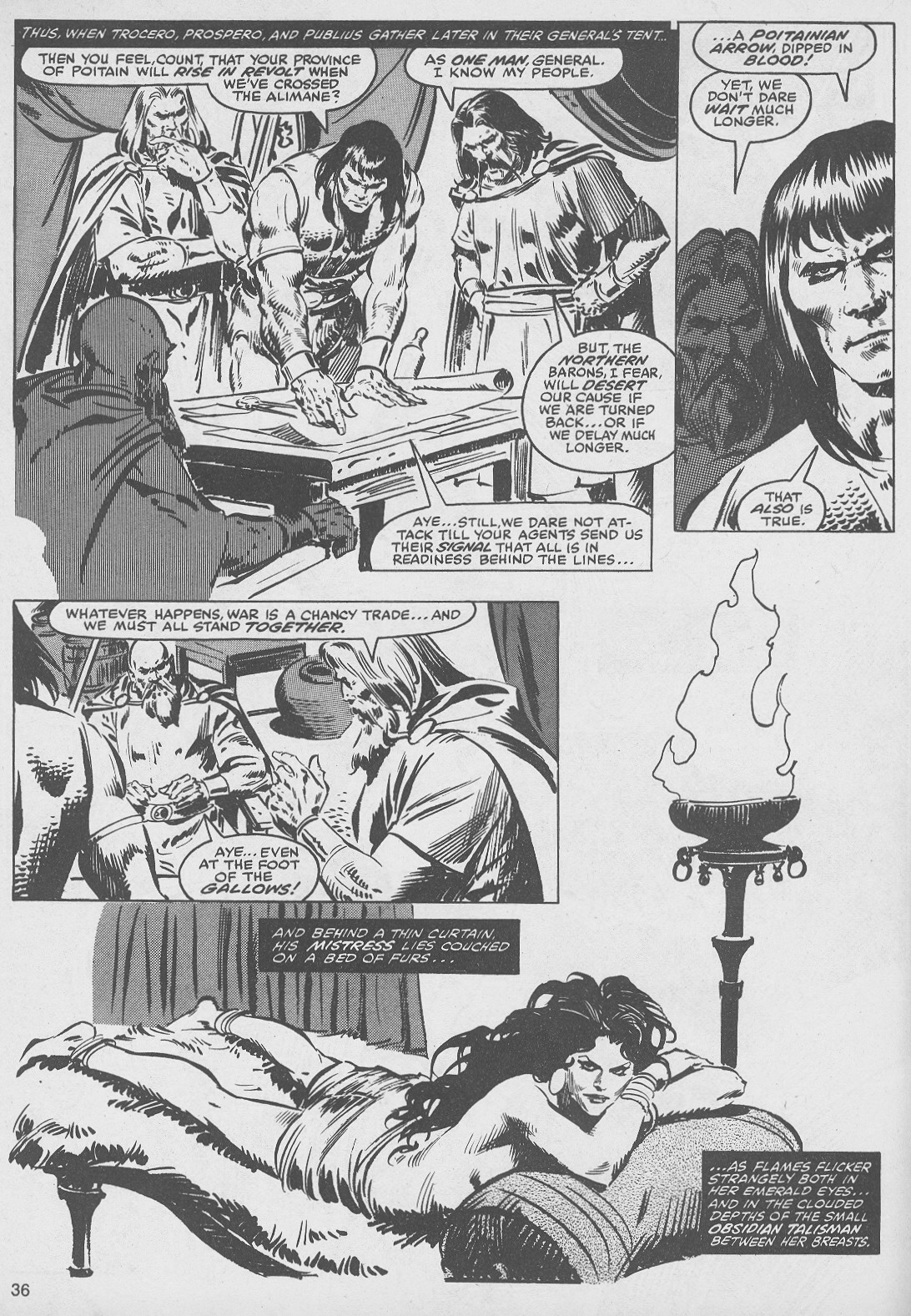 Read online The Savage Sword Of Conan comic -  Issue #49 - 36