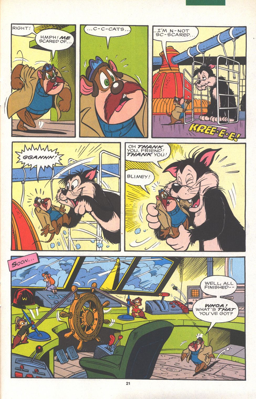 Read online Disney's Chip 'N Dale Rescue Rangers comic -  Issue #13 - 27