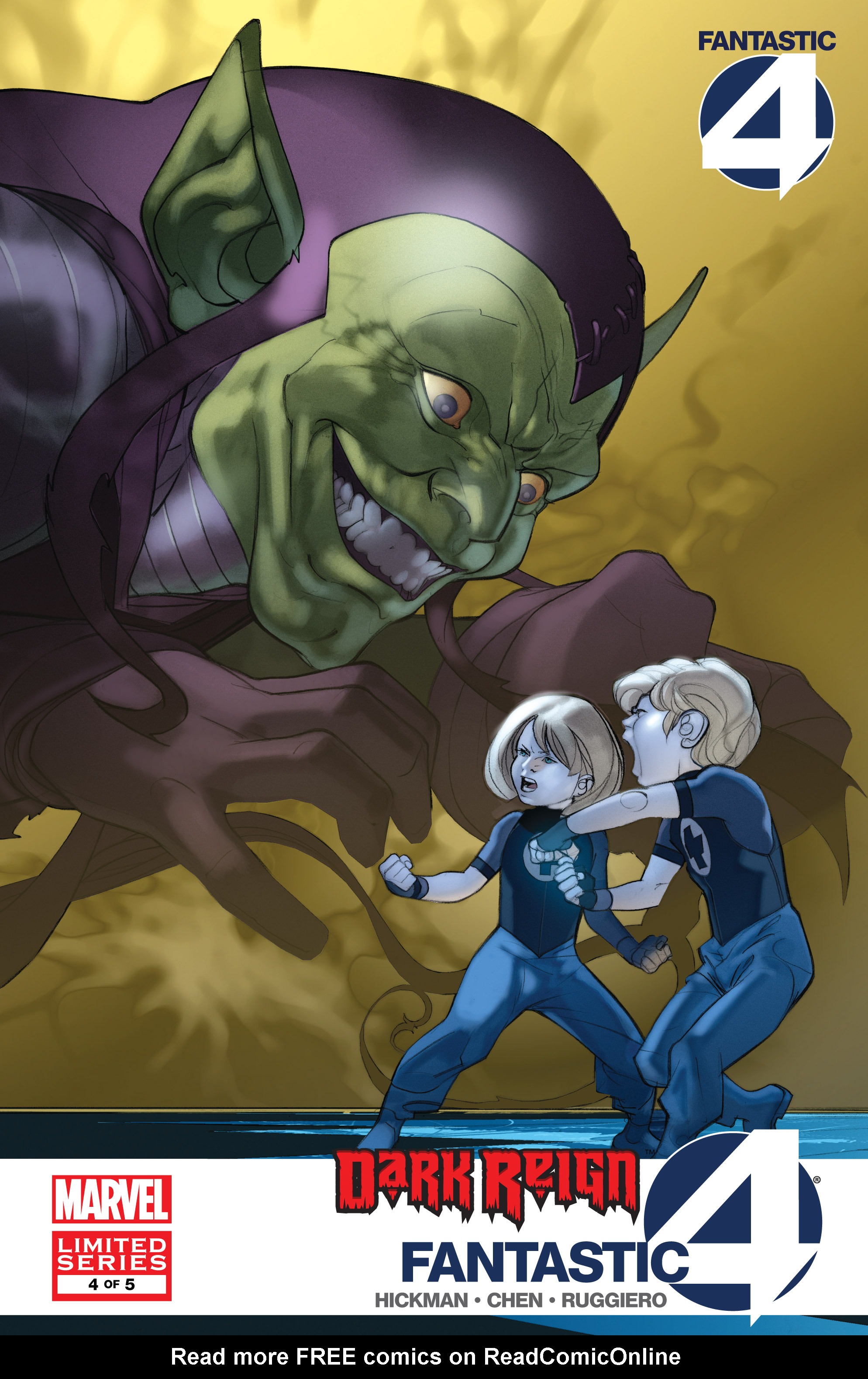 Read online Dark Reign: Fantastic Four comic -  Issue #4 - 1