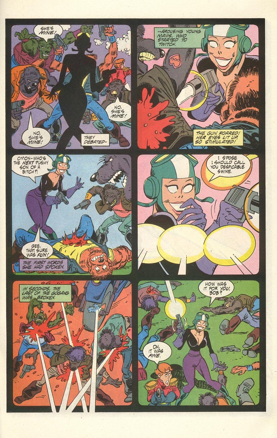 Read online American Flagg! comic -  Issue #32 - 33