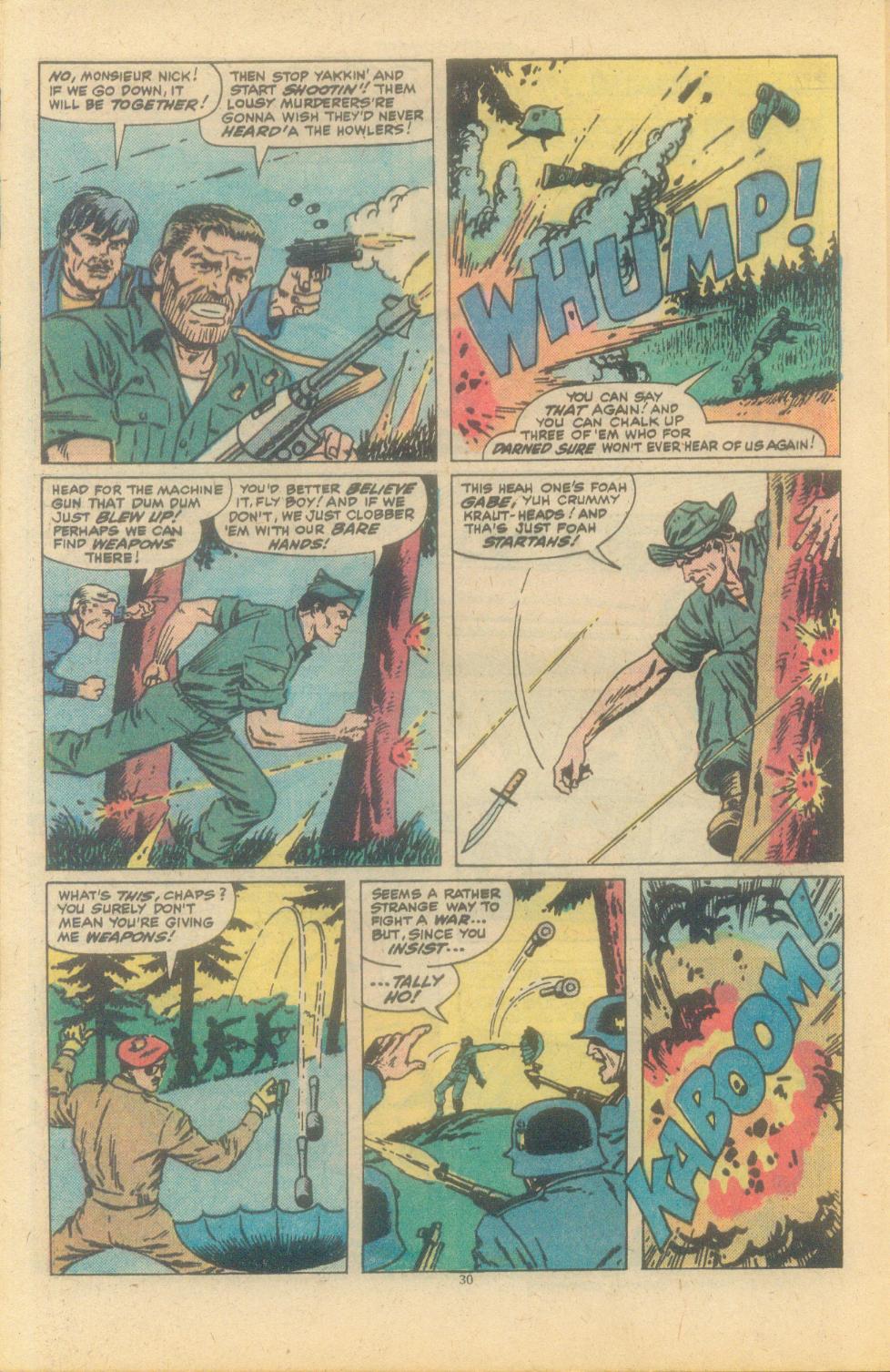 Read online Sgt. Fury comic -  Issue #150 - 32