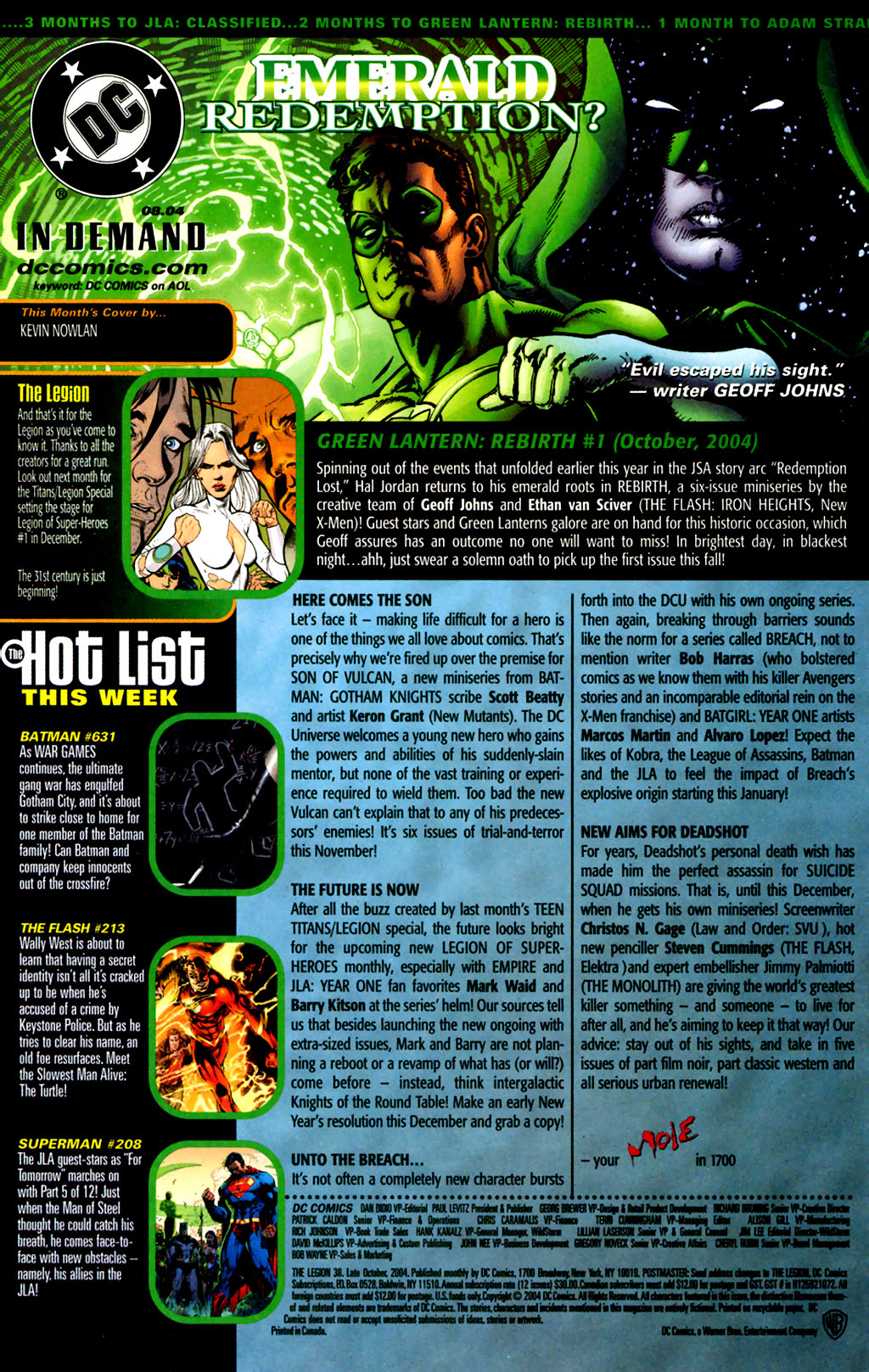 Read online The Legion comic -  Issue #38 - 23